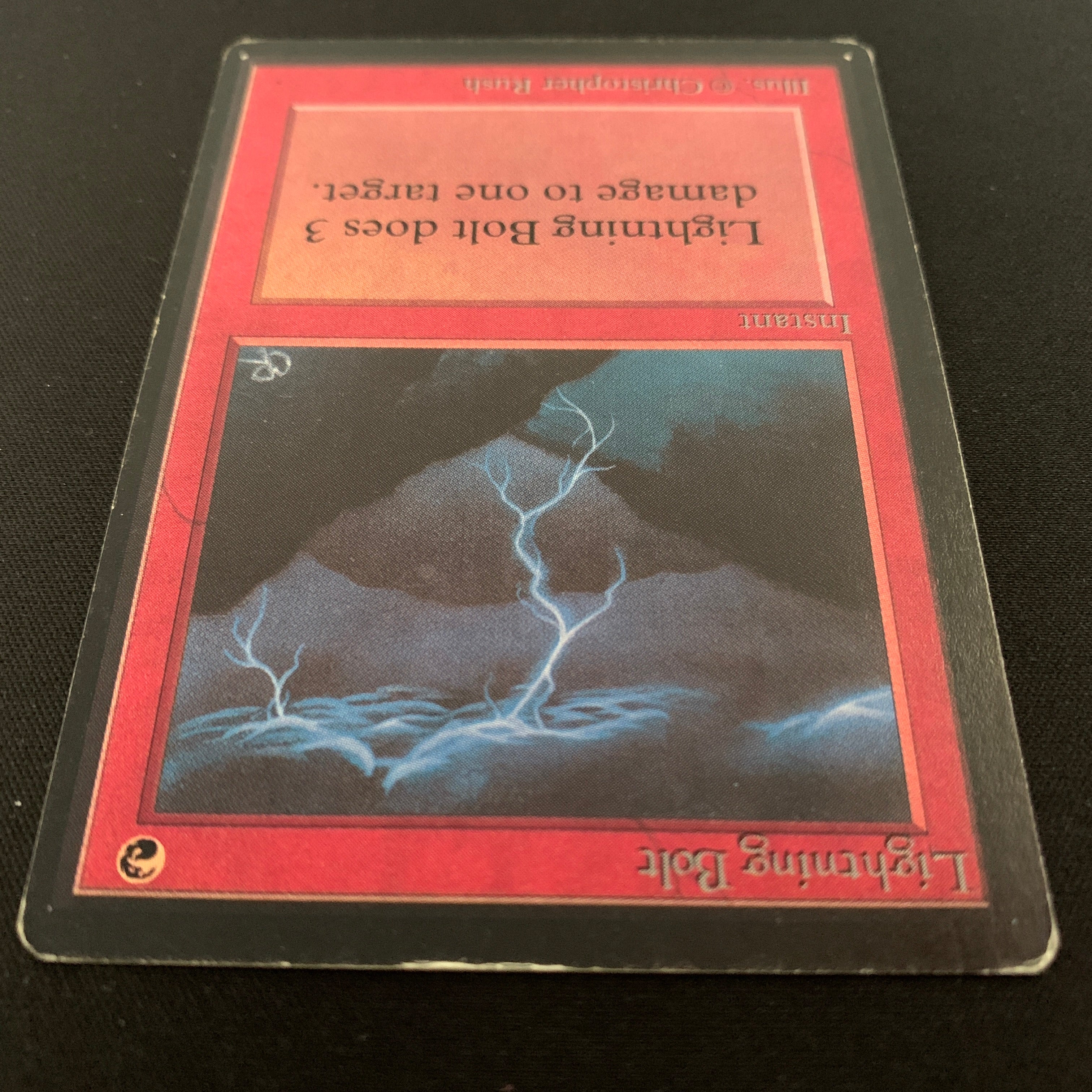 MTG Singles - Lightning Bolt - Beta - 