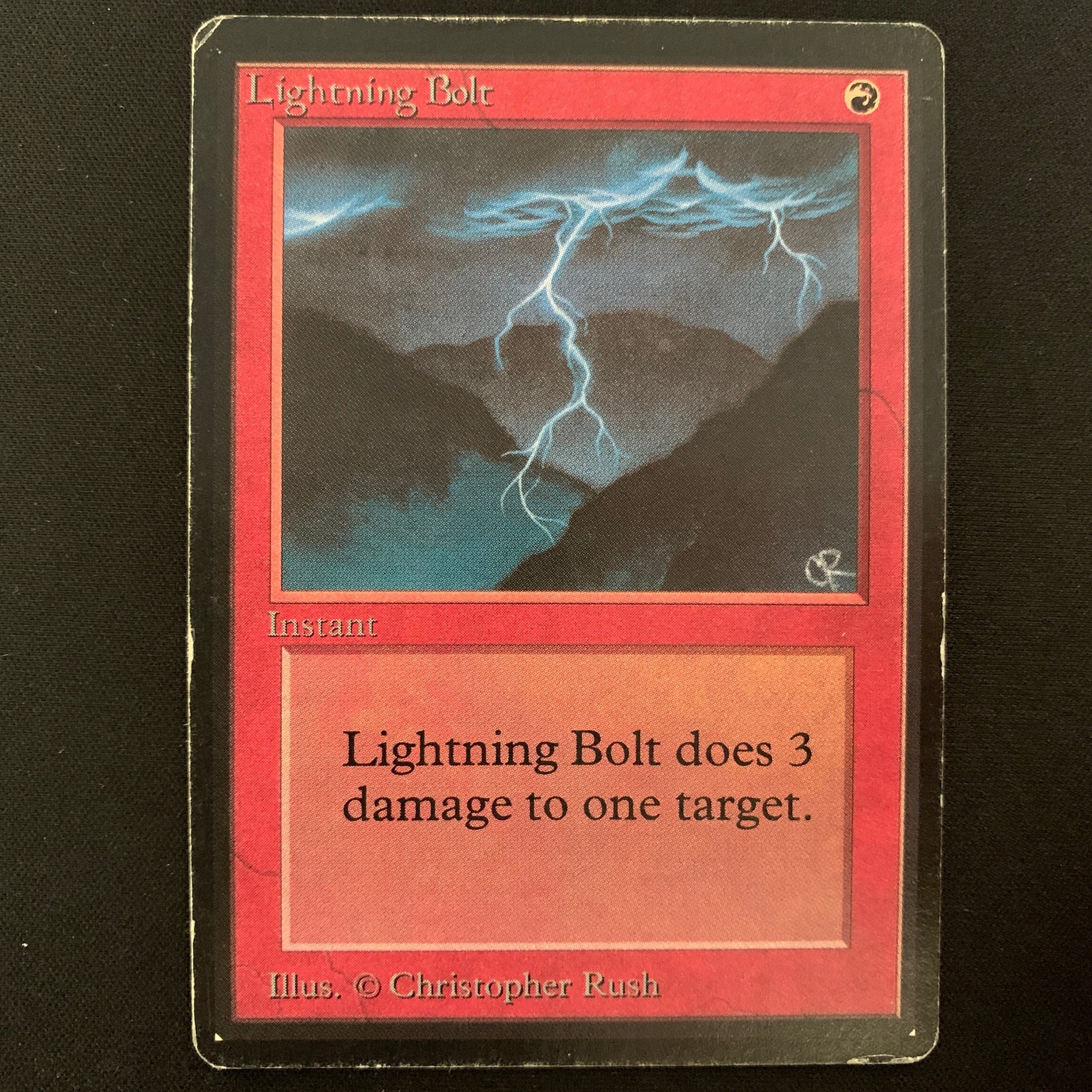 MTG Singles - Lightning Bolt - Beta - PL - 24964