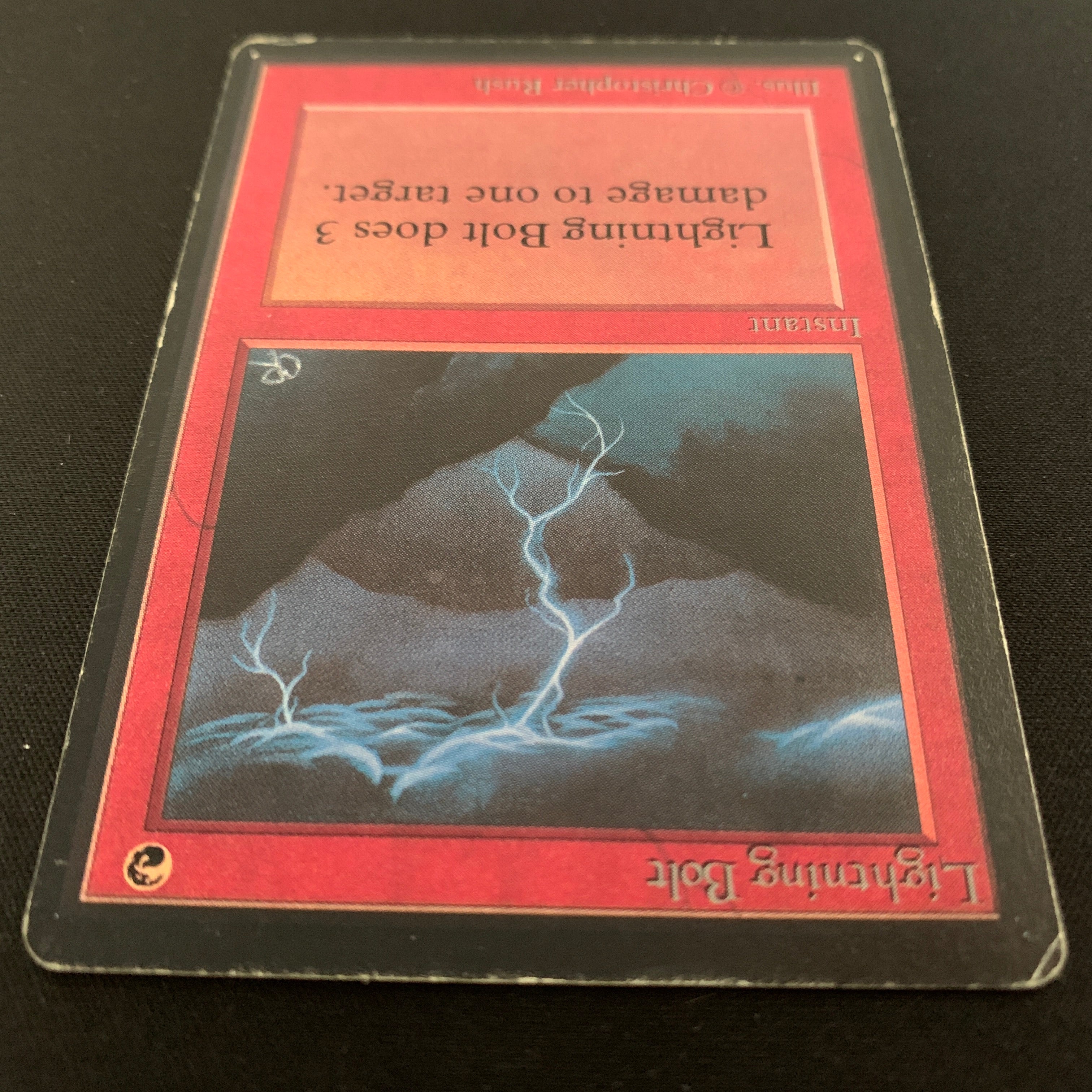 MTG Singles - Lightning Bolt - Beta - 