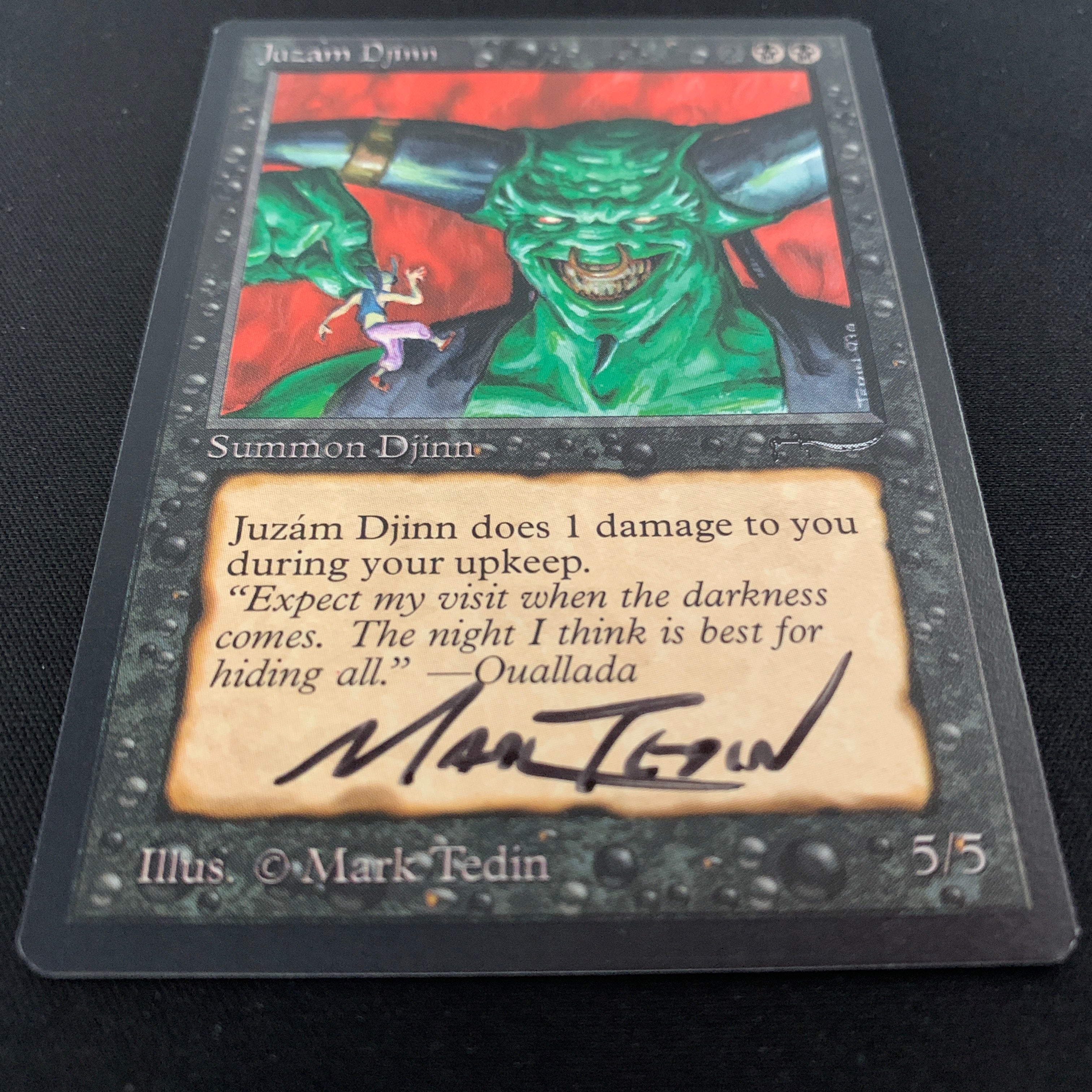 MTG Singles - Juzam Djinn - Arabian Nights - 