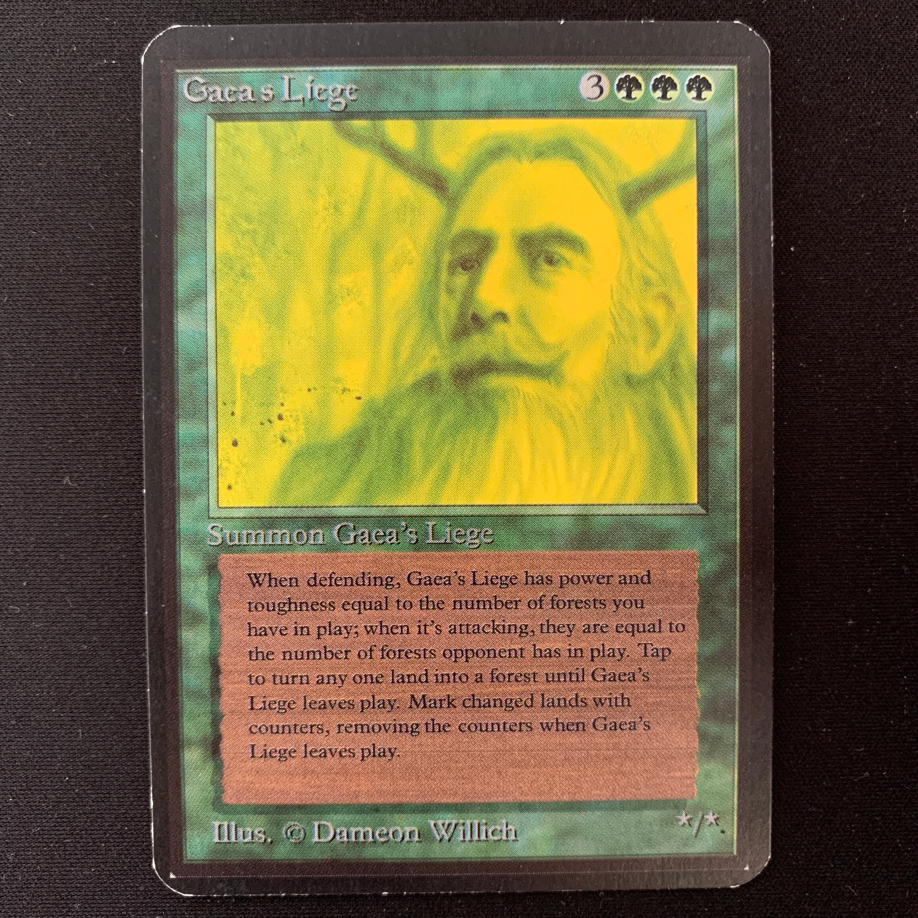 MTG Singles - Gaea's Liege - Alpha - EX - 25065