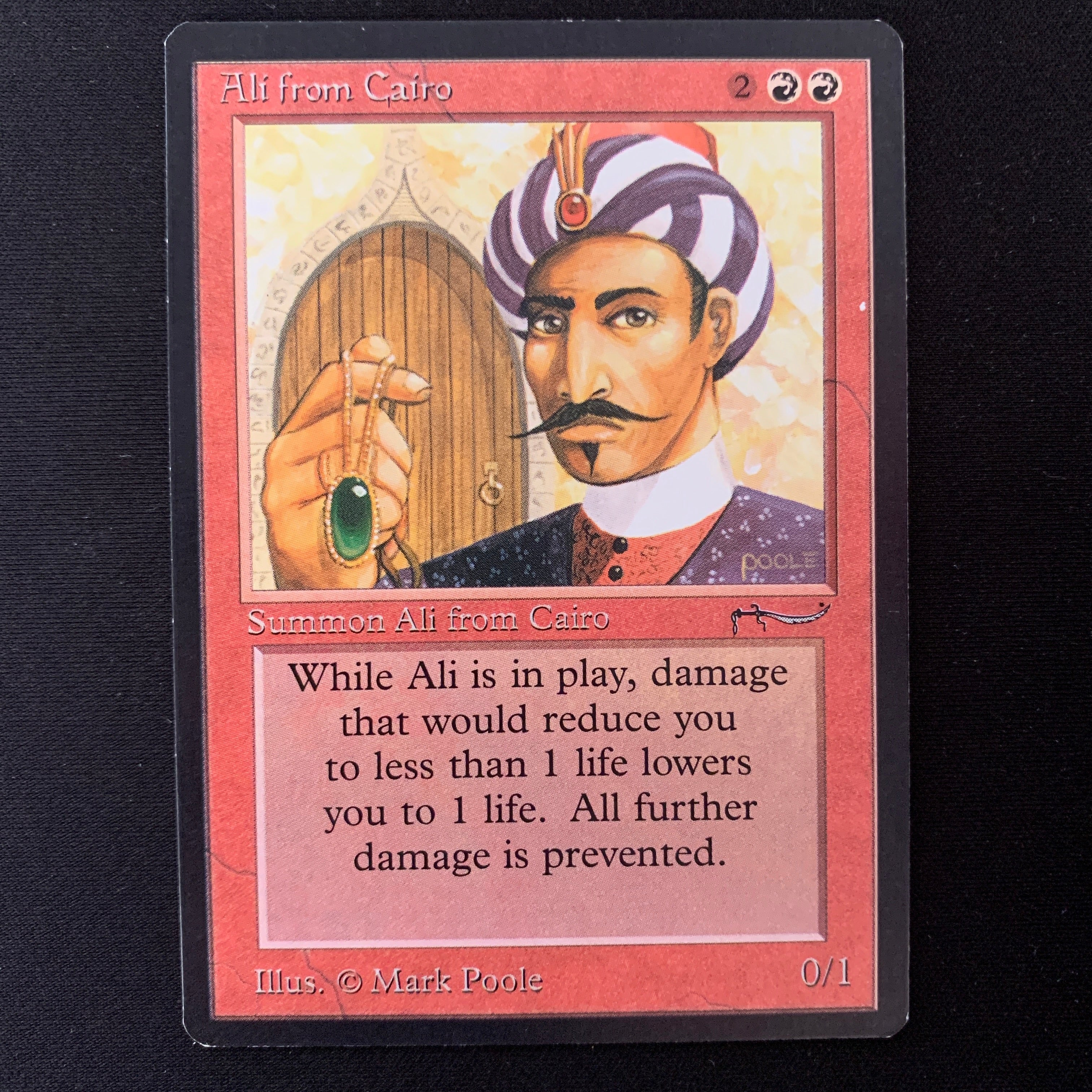 MTG Singles - Ali From Cairo - Arabian Nights - EX - 25103