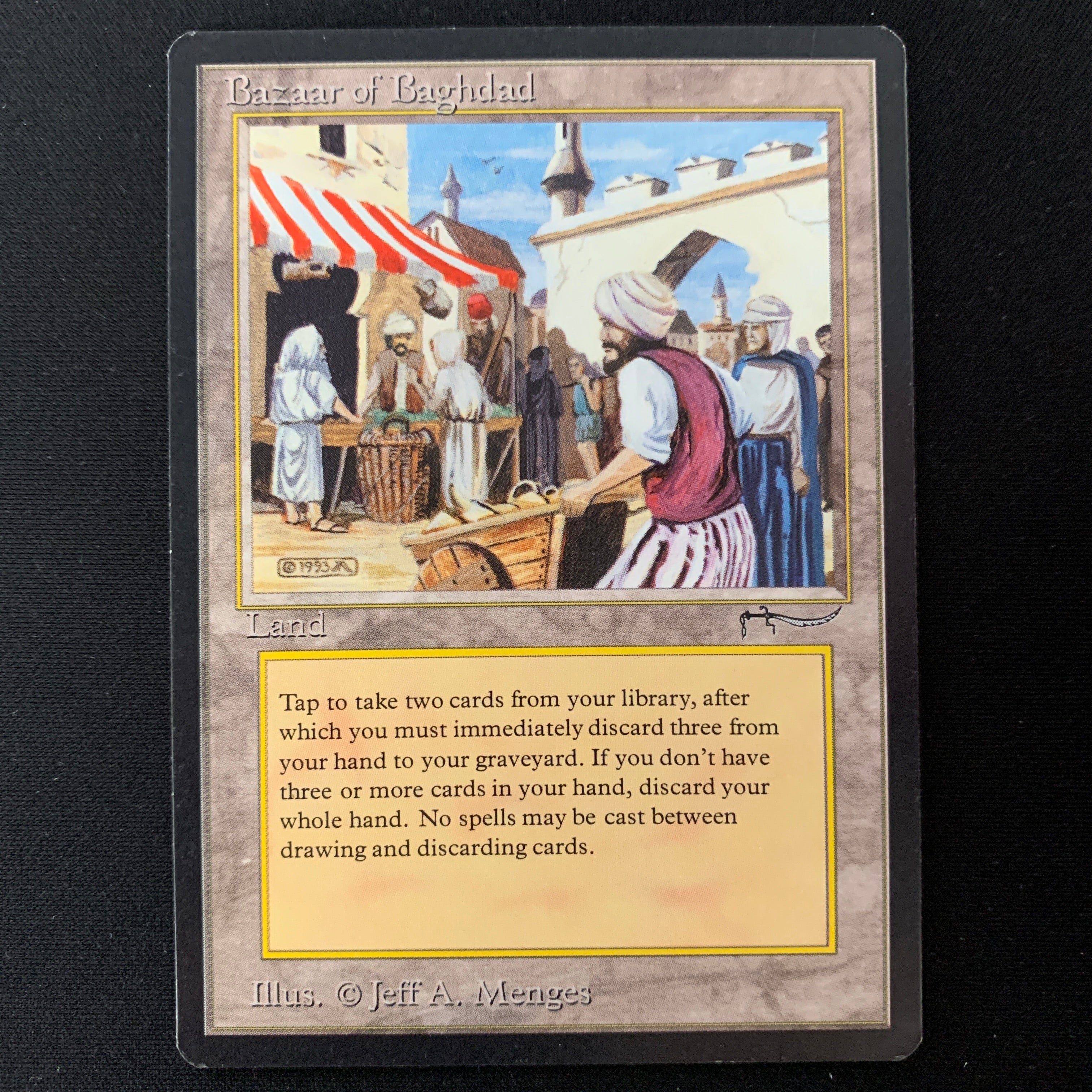 MTG Singles - Bazaar of Baghdad - Arabian Nights - EX - 25108