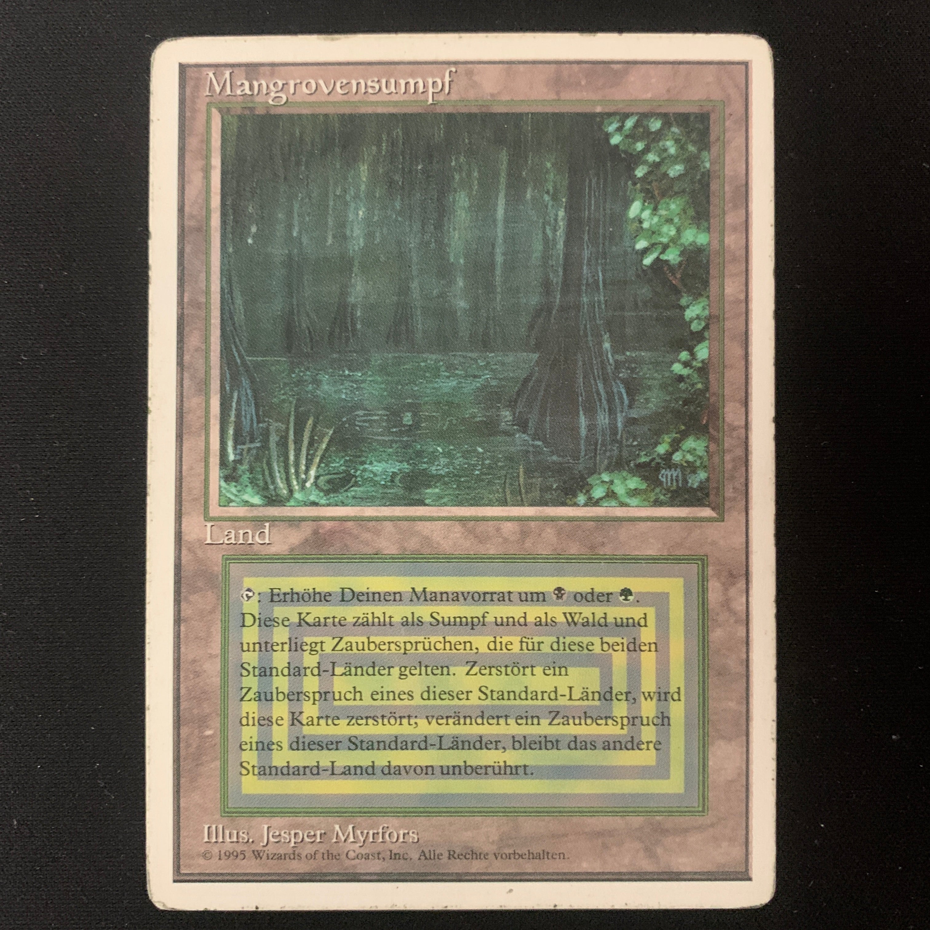 MTG Singles - Bayou - Foreign White Bordered - German - PL - 25193
