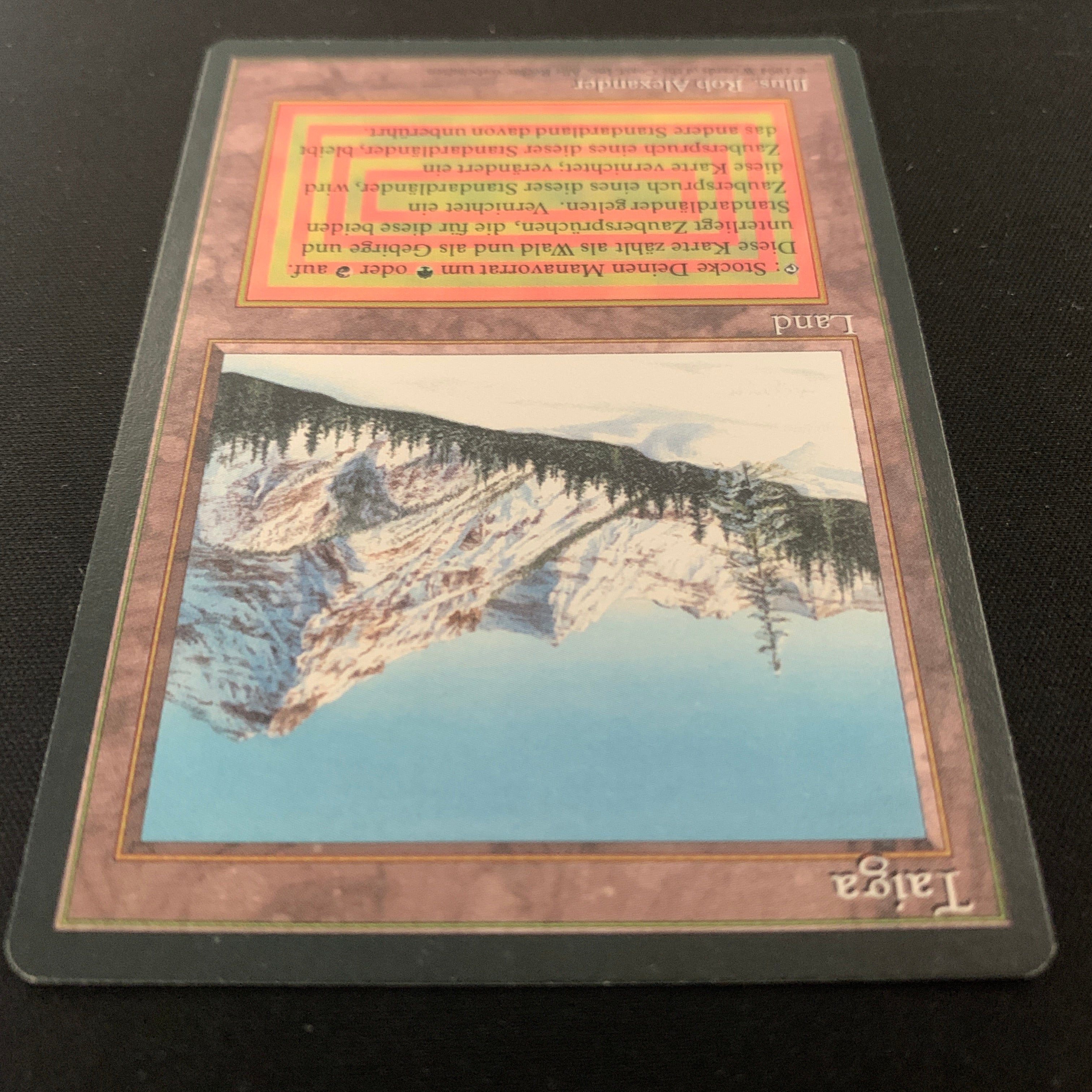 MTG Singles - Taiga - Foreign Black Bordered - 