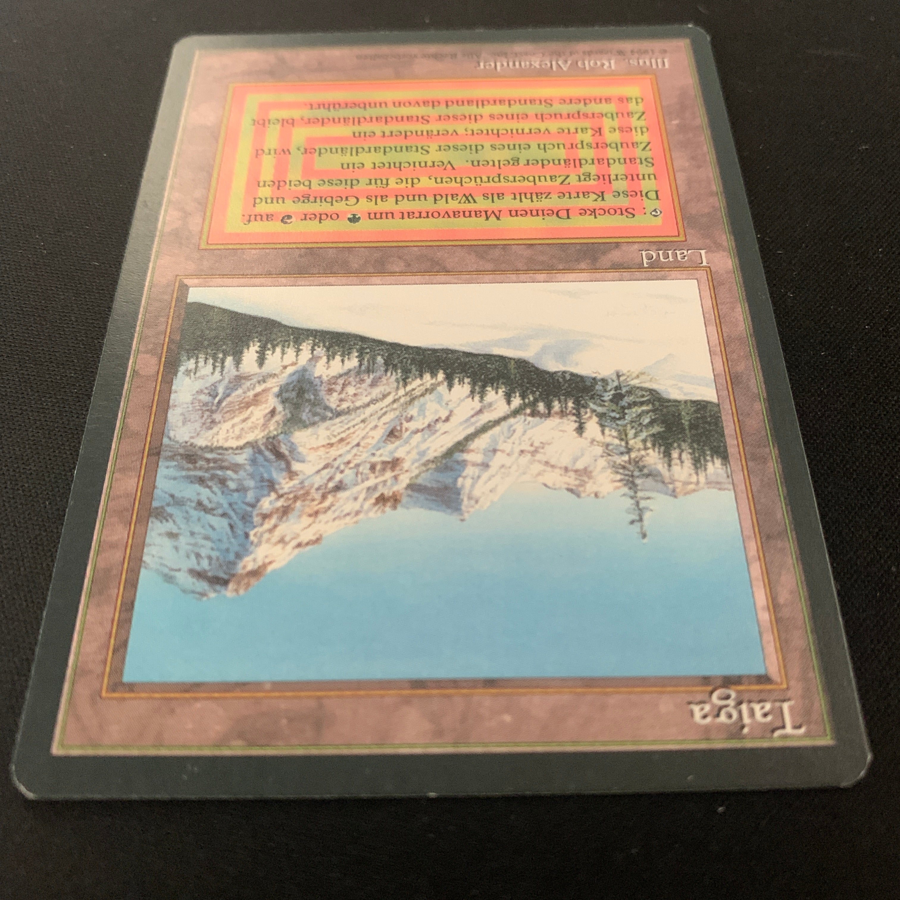 MTG Singles - Taiga - Foreign Black Bordered - 