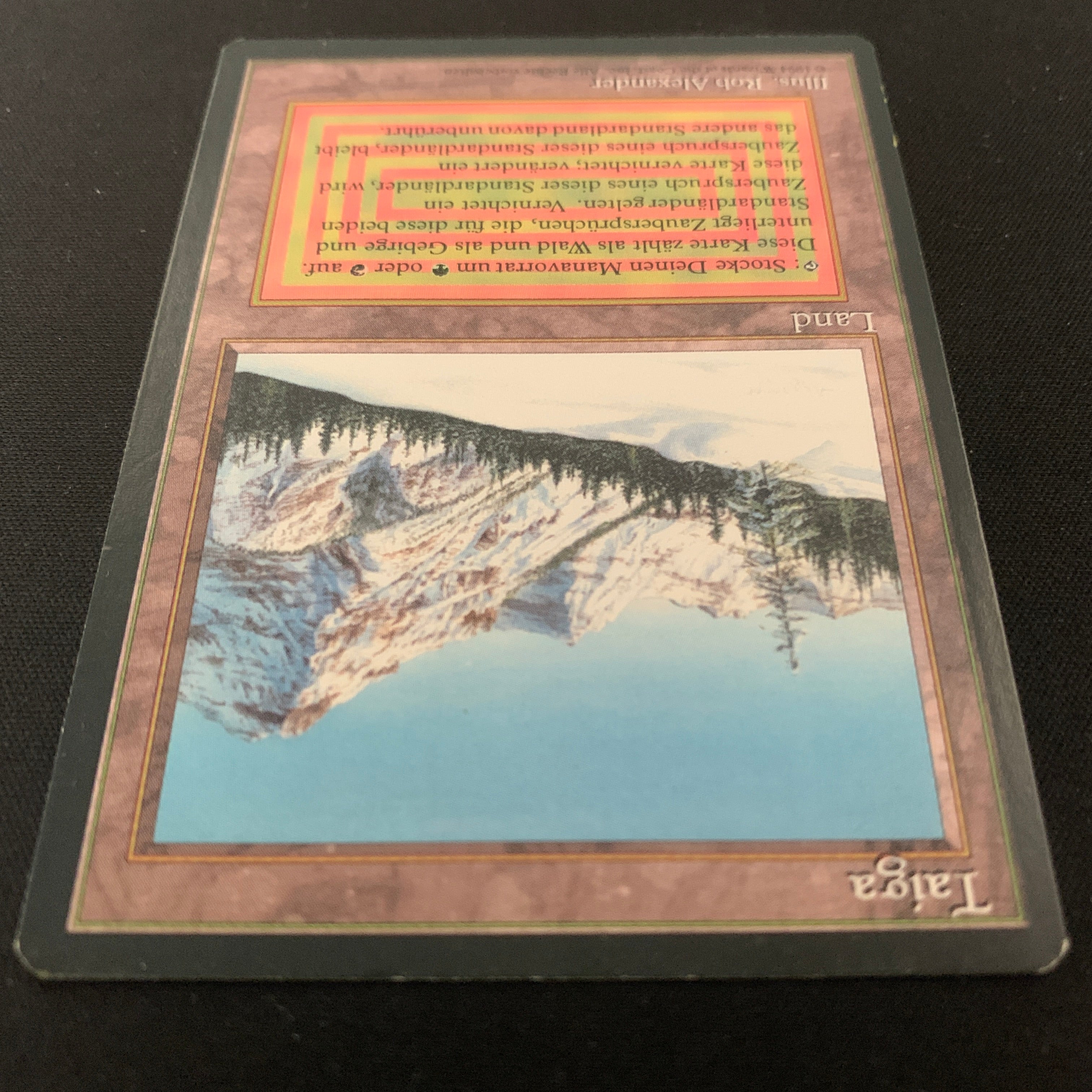 MTG Singles - Taiga - Foreign Black Bordered - 