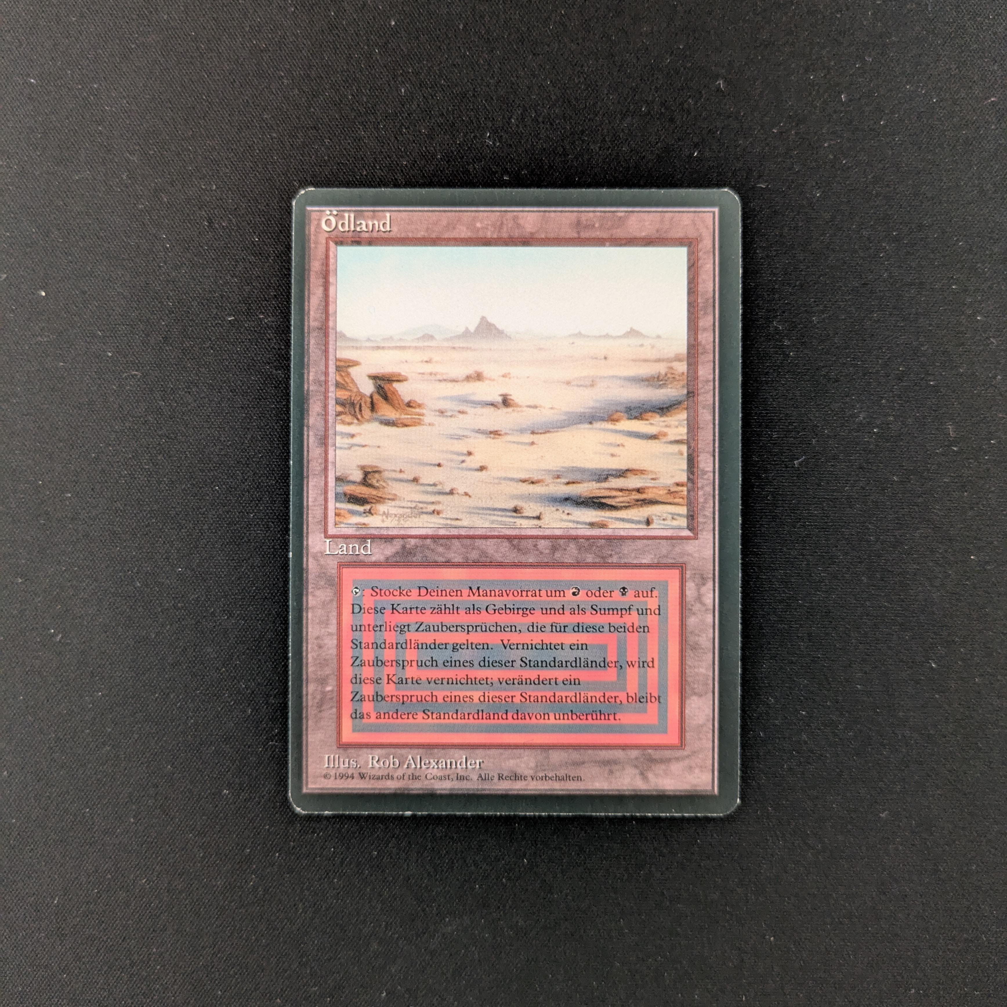 MTG Singles - Badlands - Foreign Black Bordered - German - EX - 25317