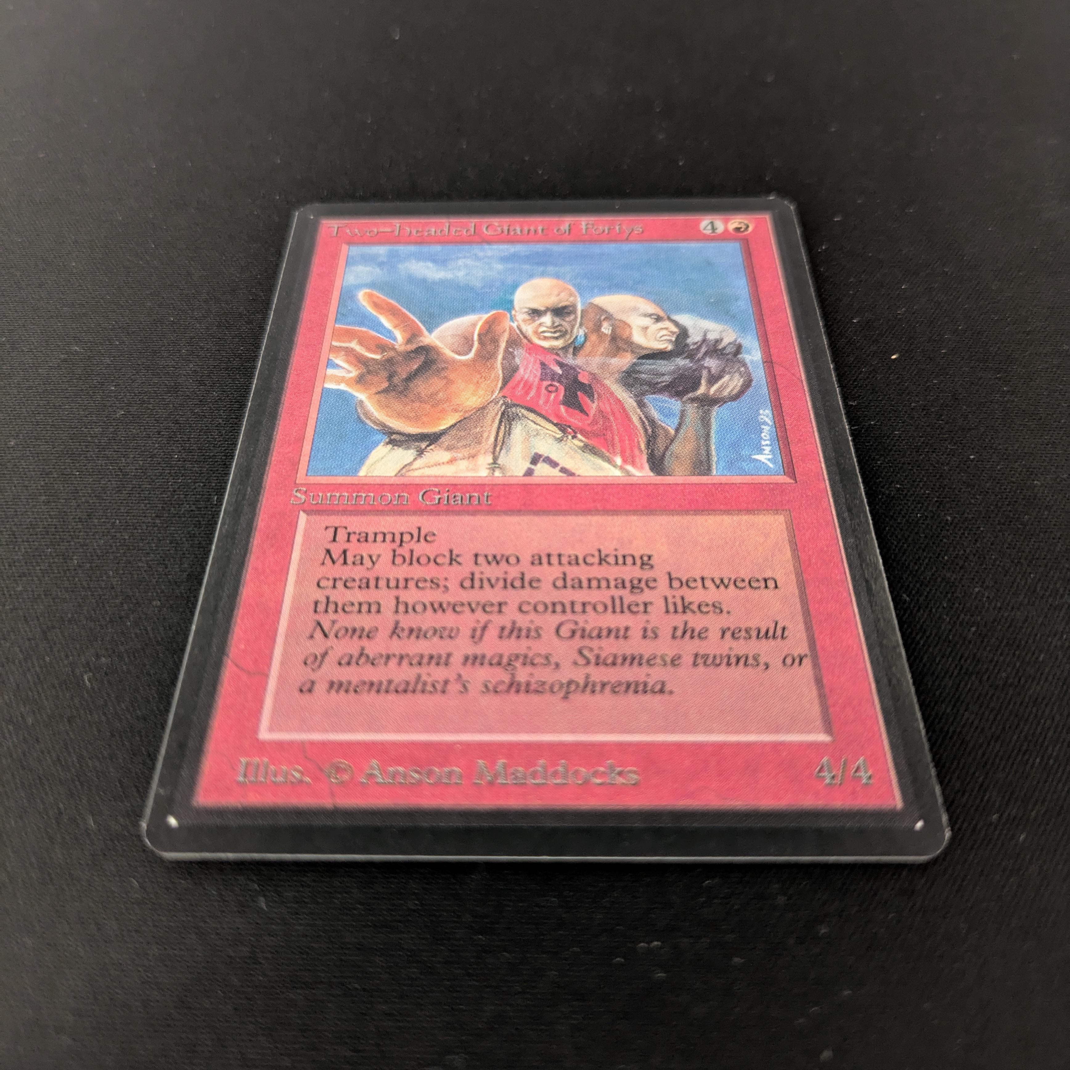 MTG Singles - Two-Headed Giant of Foriys - Beta - 