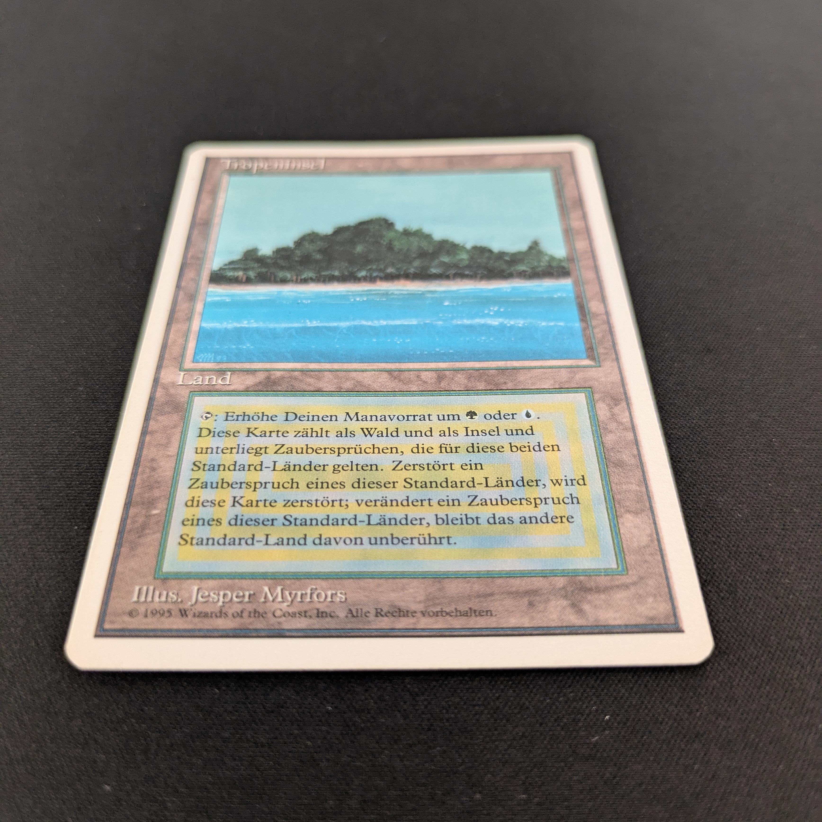 MTG Singles - Tropical Island - Foreign White Bordered - 