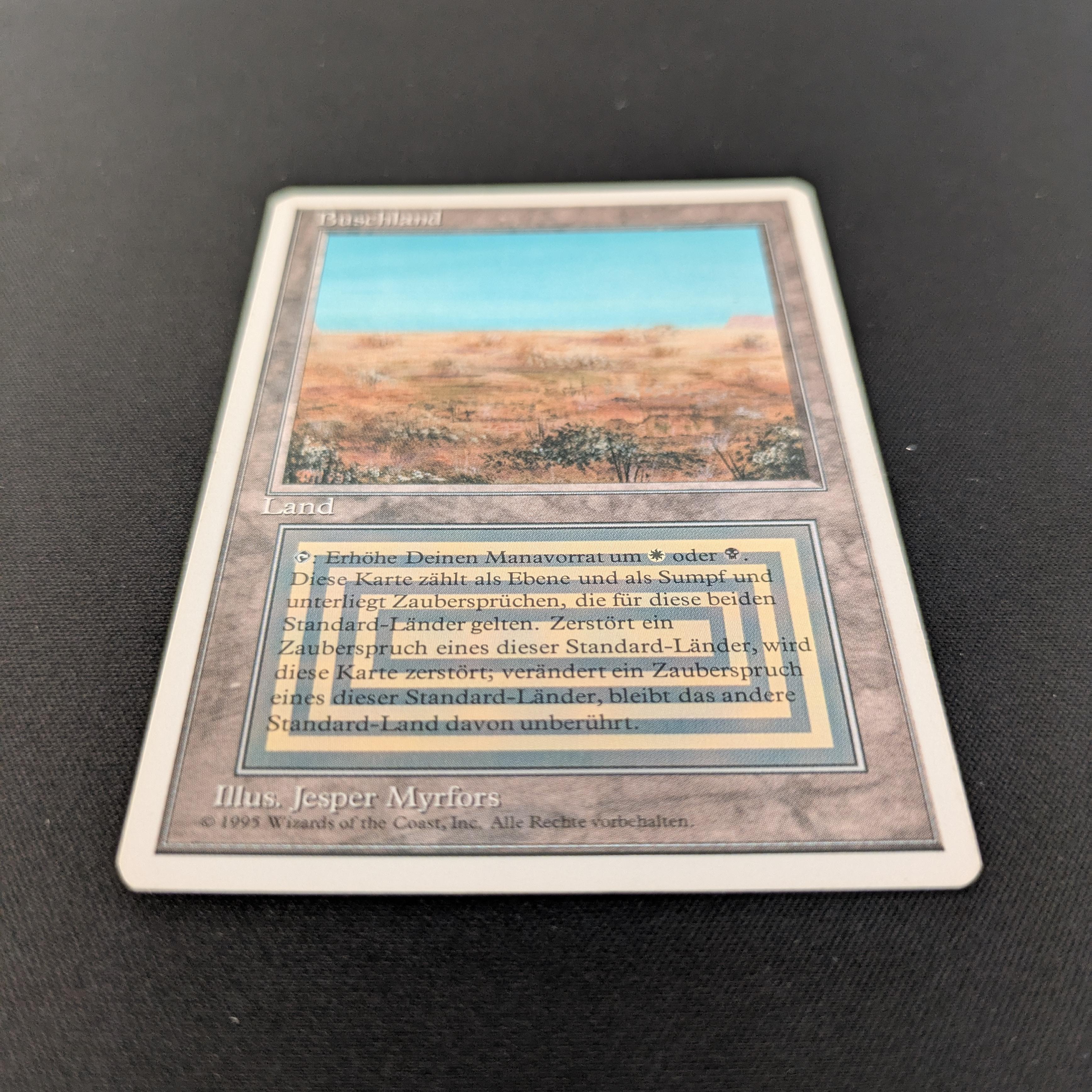 MTG Singles - Scrubland - Foreign White Bordered - 