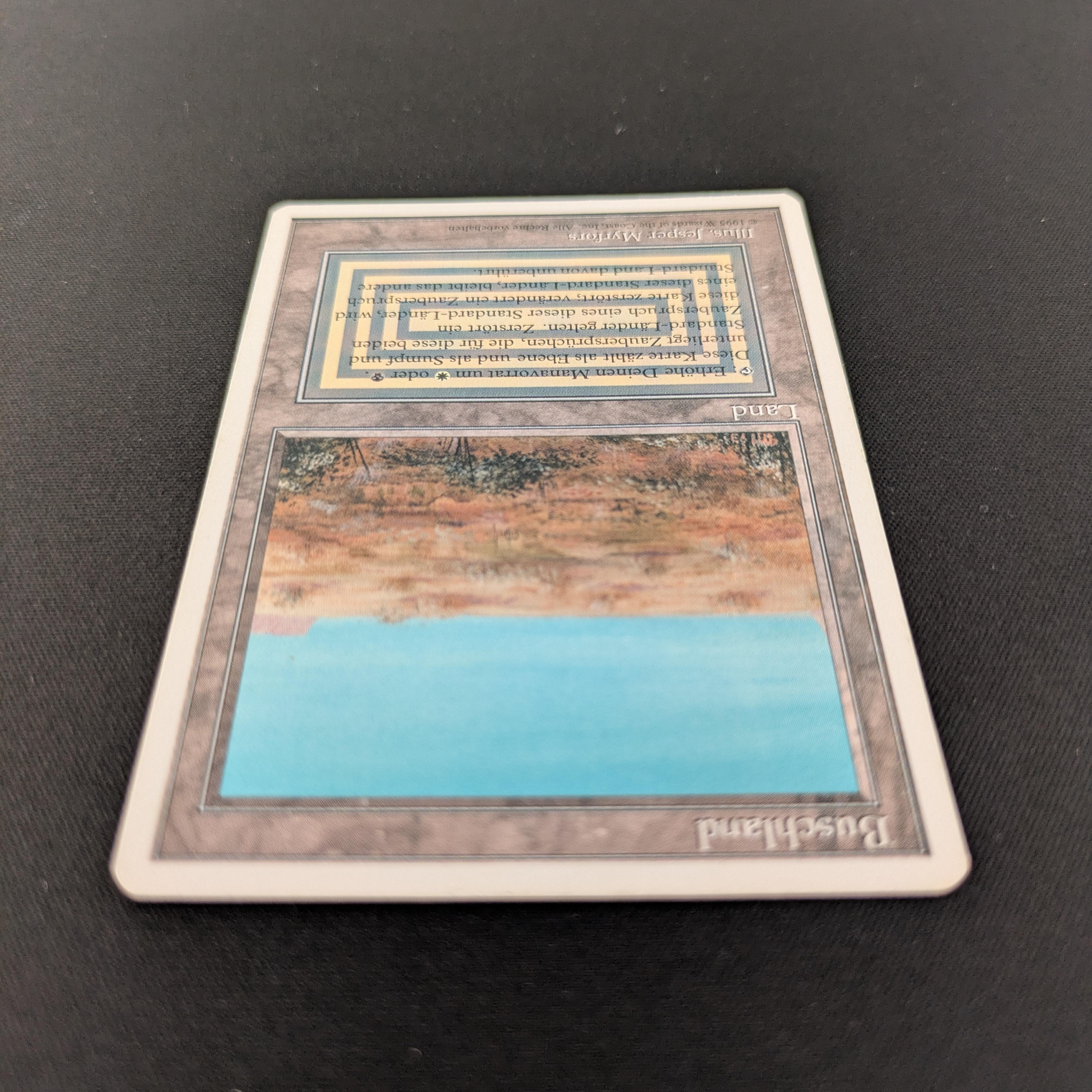 MTG Singles - Scrubland - Foreign White Bordered - 