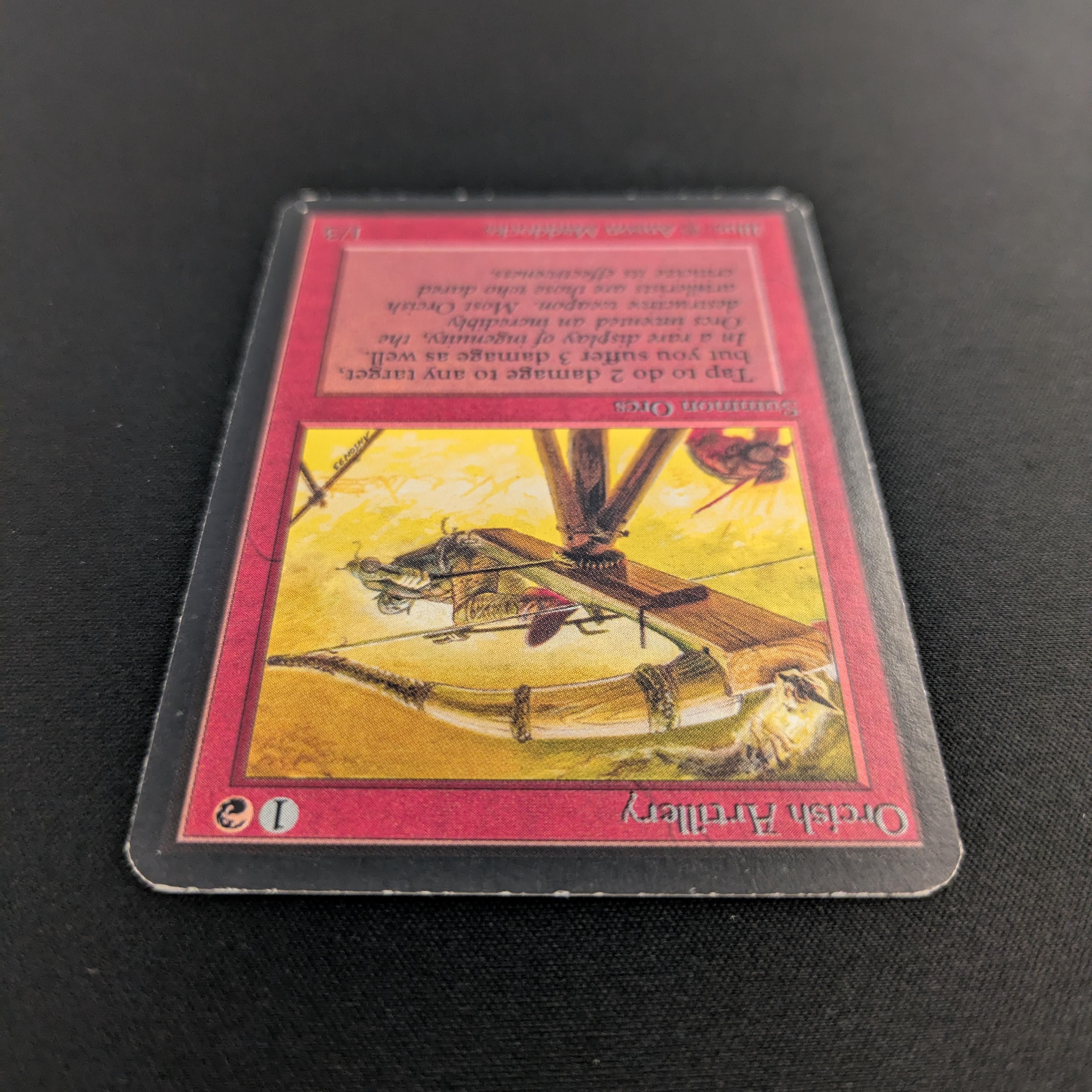 MTG Singles - Orcish Artillery - Alpha - 
