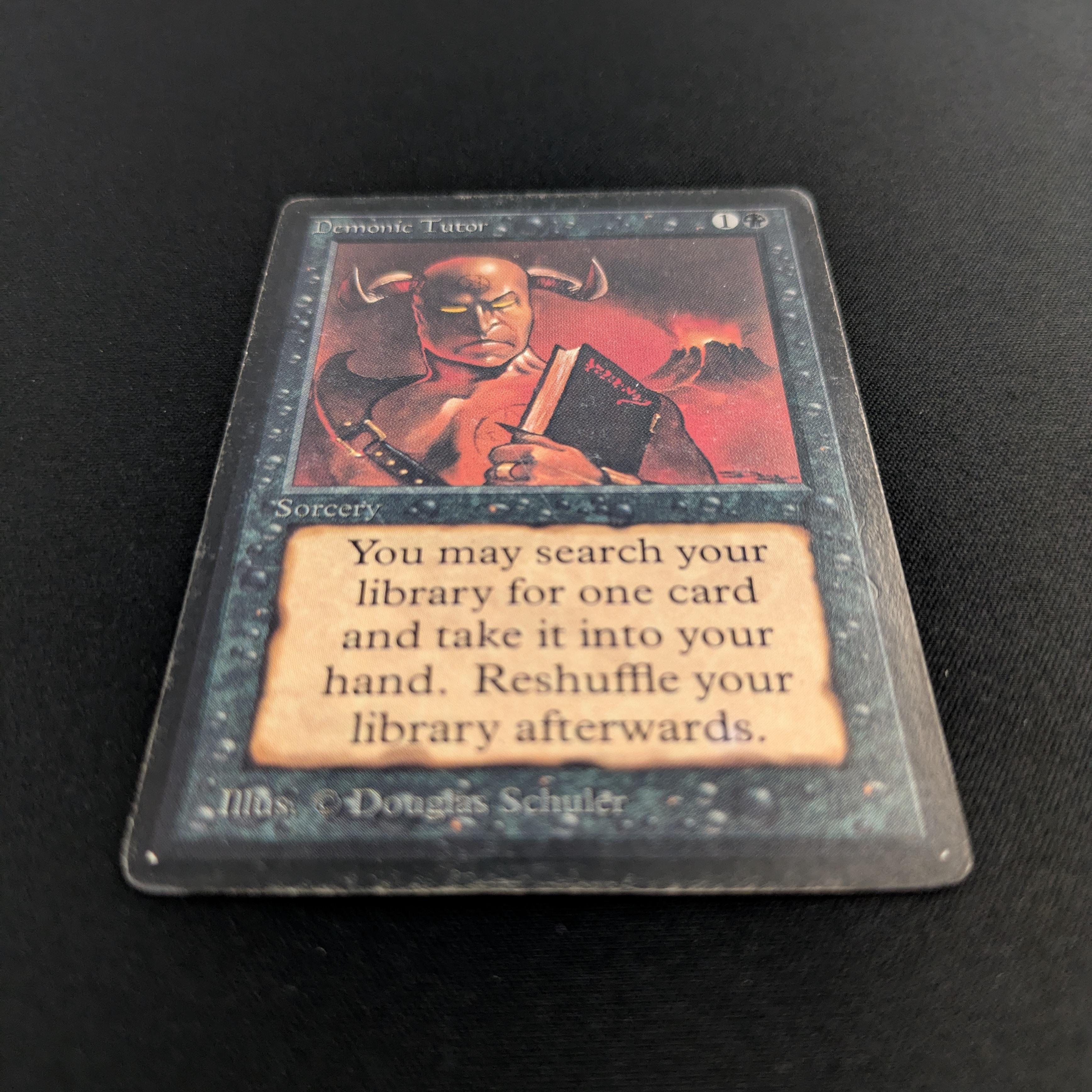 MTG Singles - Demonic Tutor - Beta - 