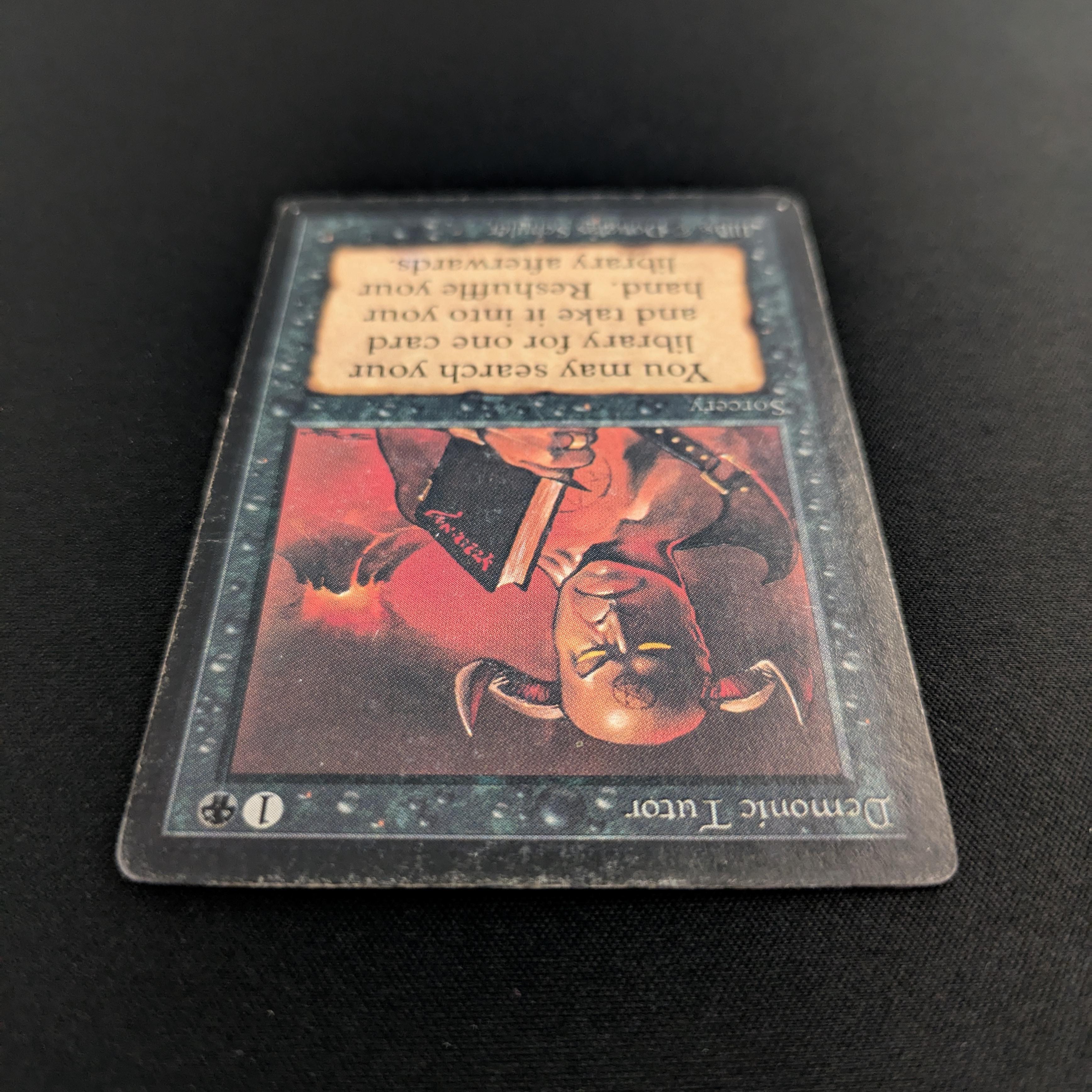 MTG Singles - Demonic Tutor - Beta - 