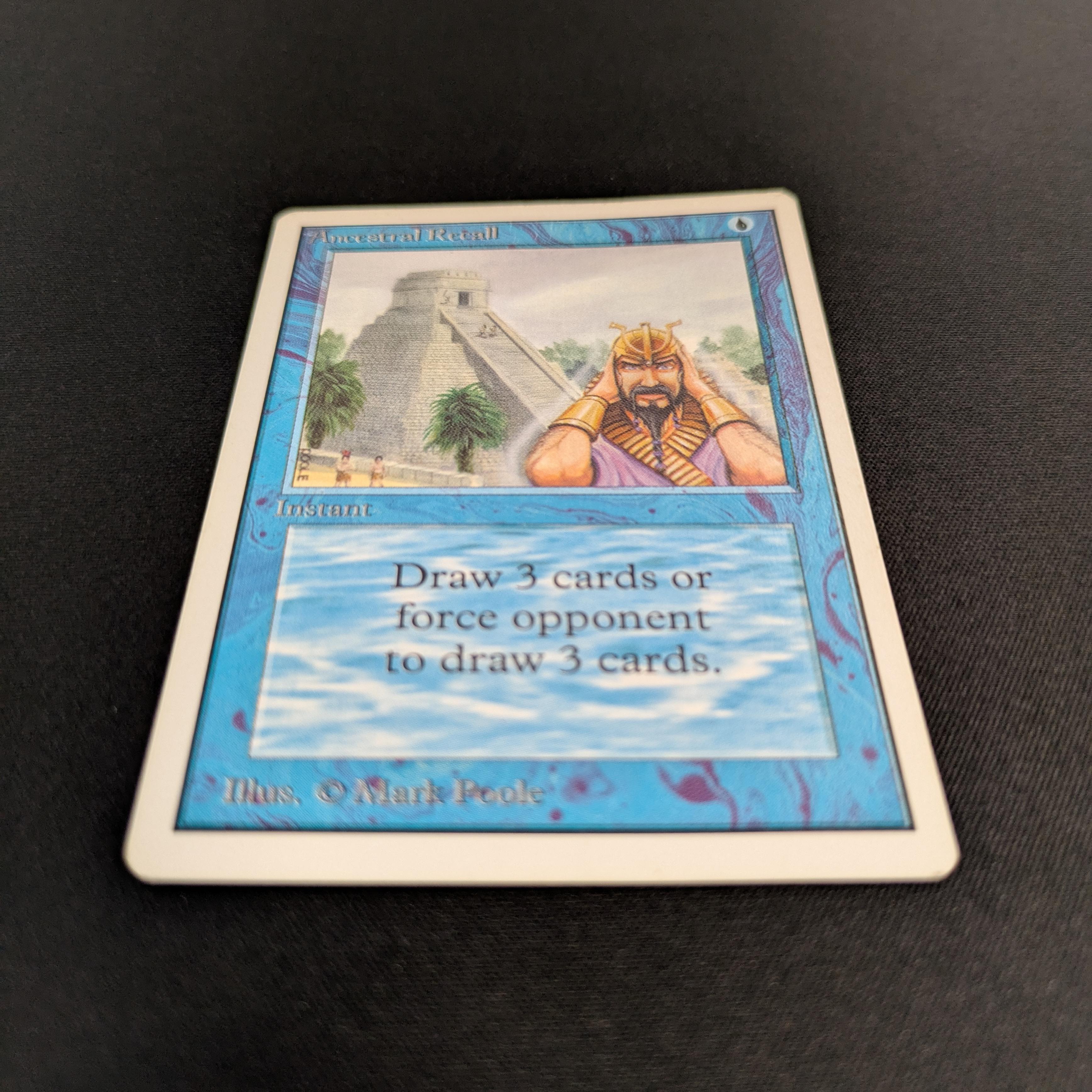 MTG Singles - Ancestral Recall - Unlimited - 