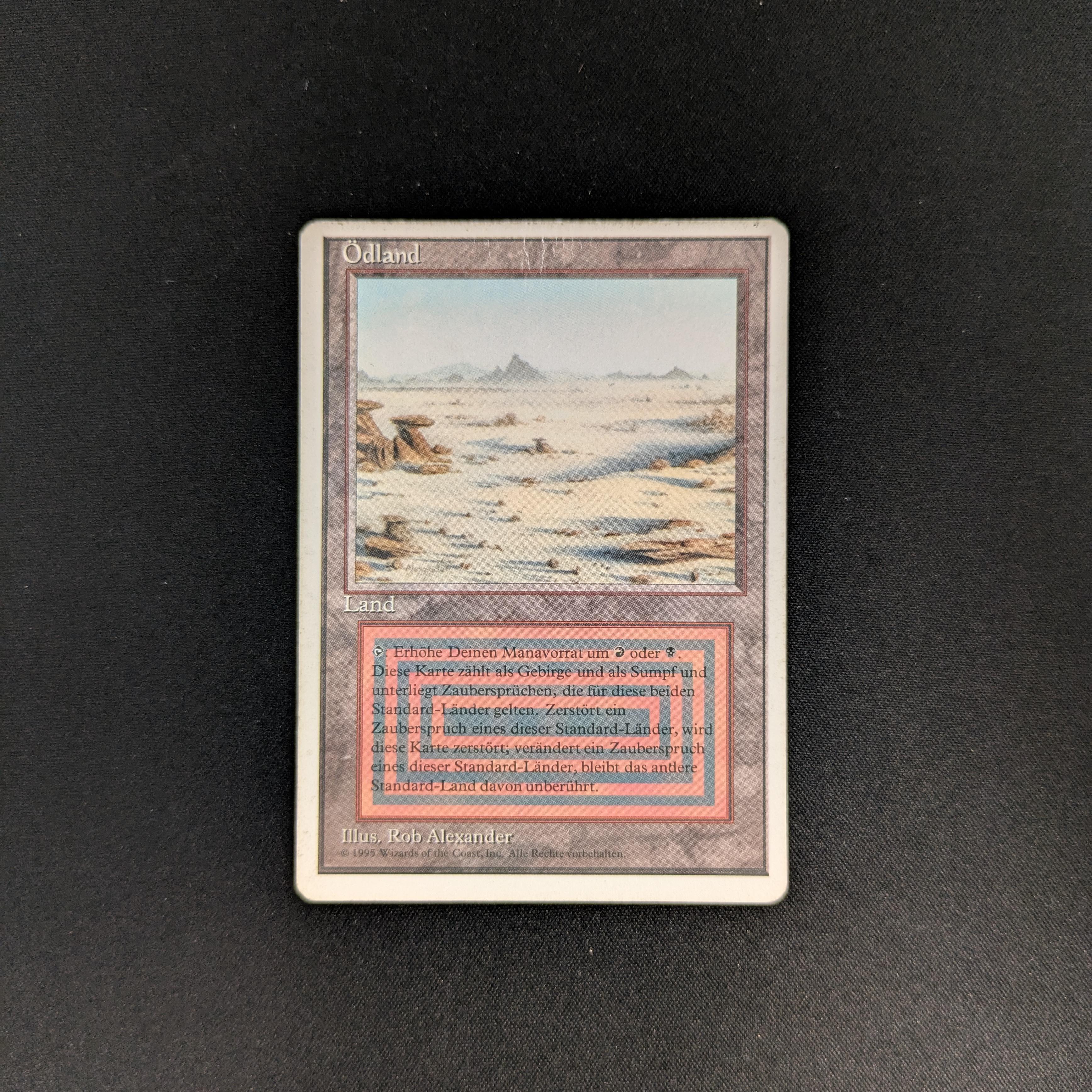 MTG Singles - Badlands - Foreign White Bordered - German - PL - 25786