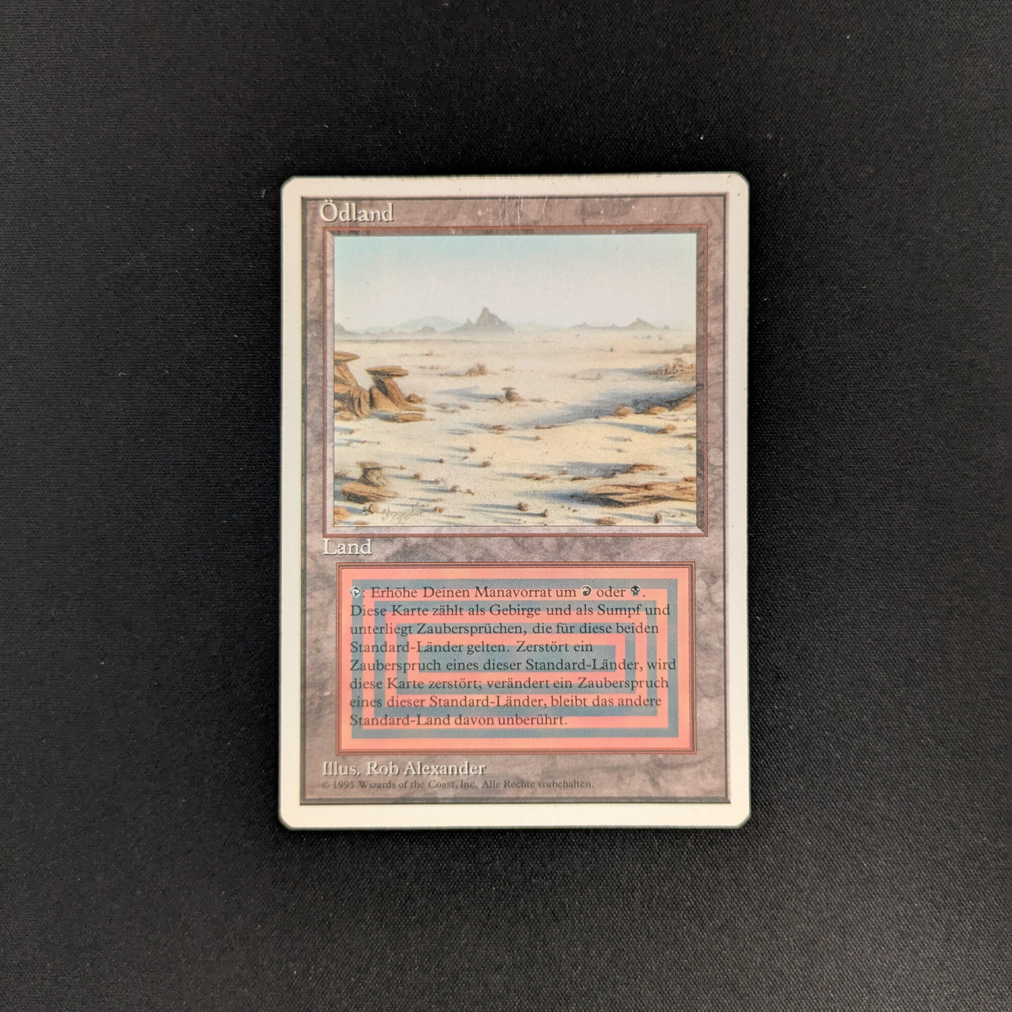 MTG Singles - Badlands - Foreign White Bordered - German - PL - 25787