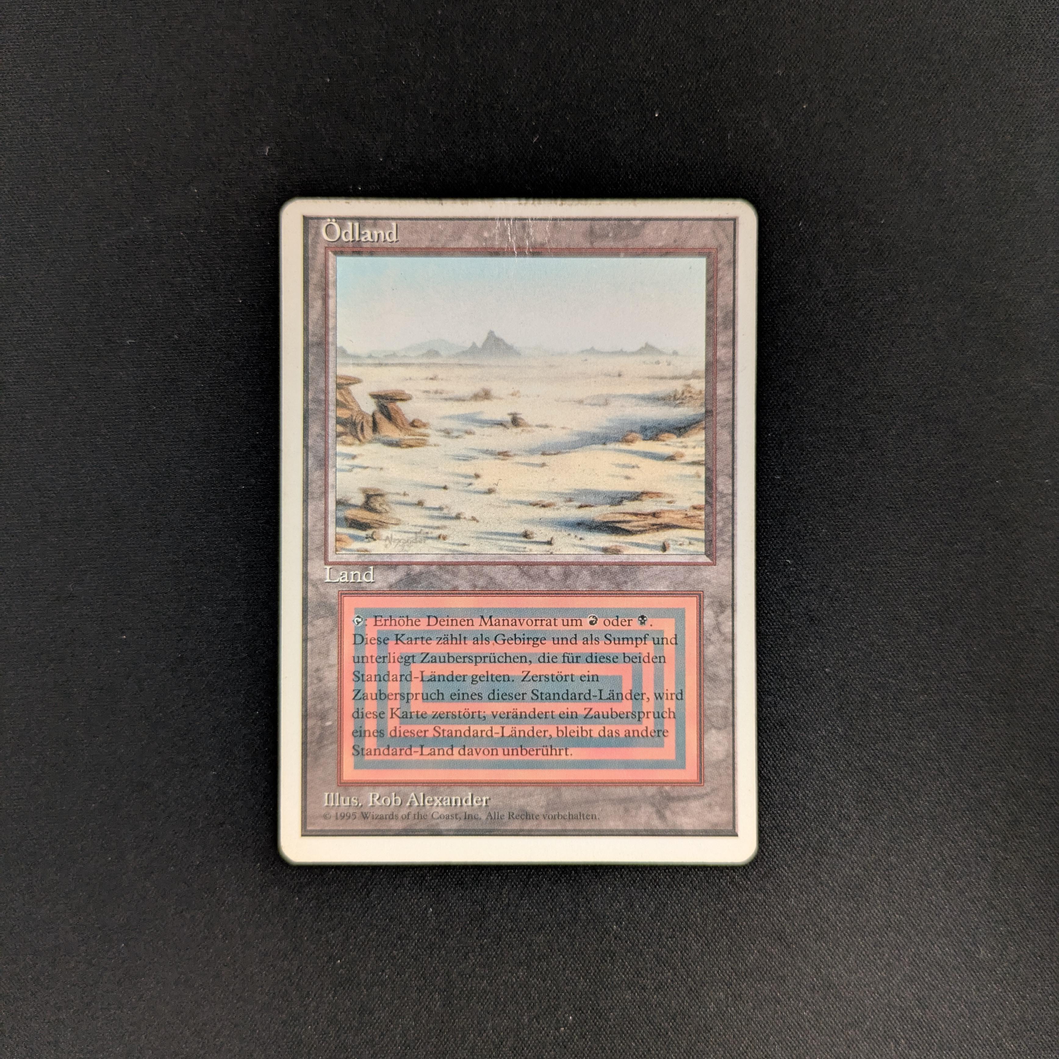 MTG Singles - Badlands - Foreign White Bordered - German - PO - 25788