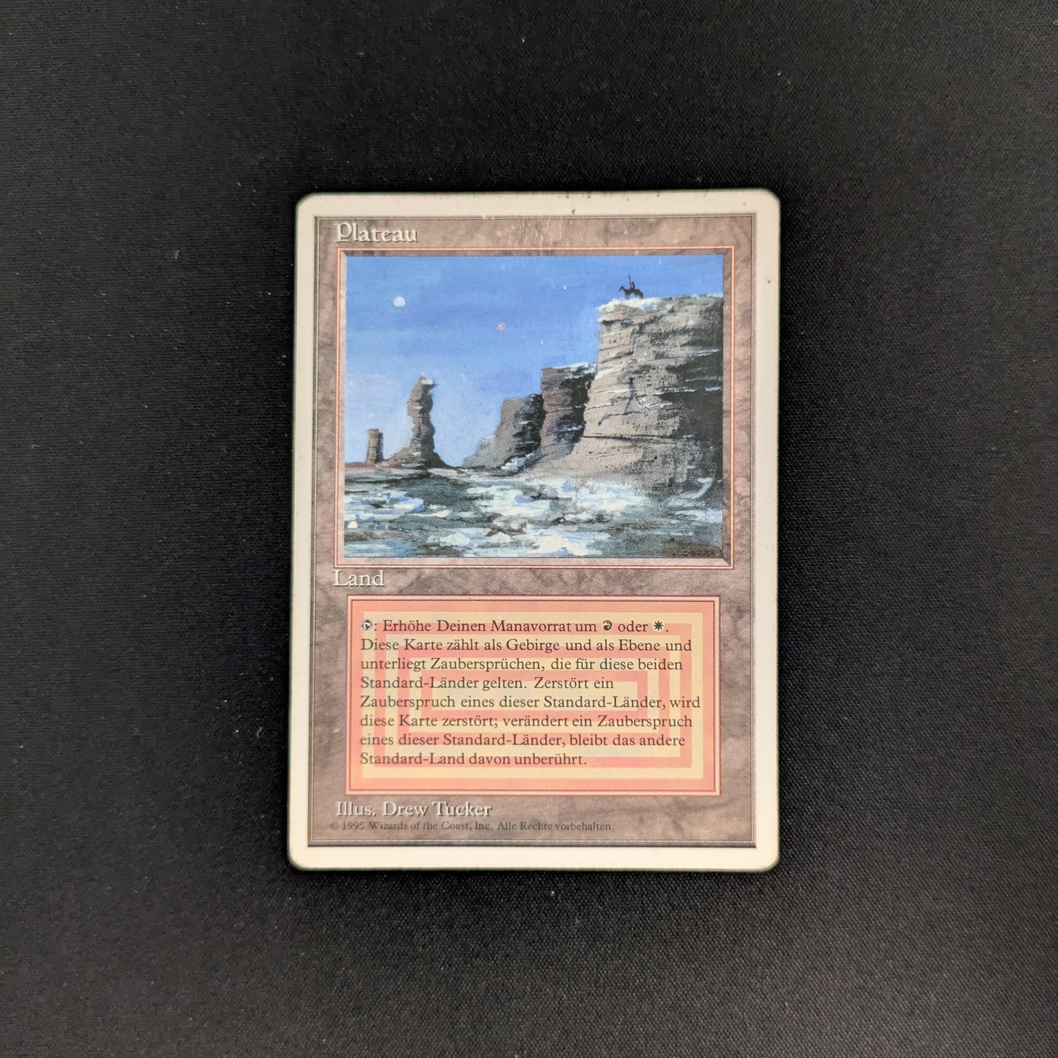 MTG Singles - Plateau - Foreign White Bordered - German - PL - 25789