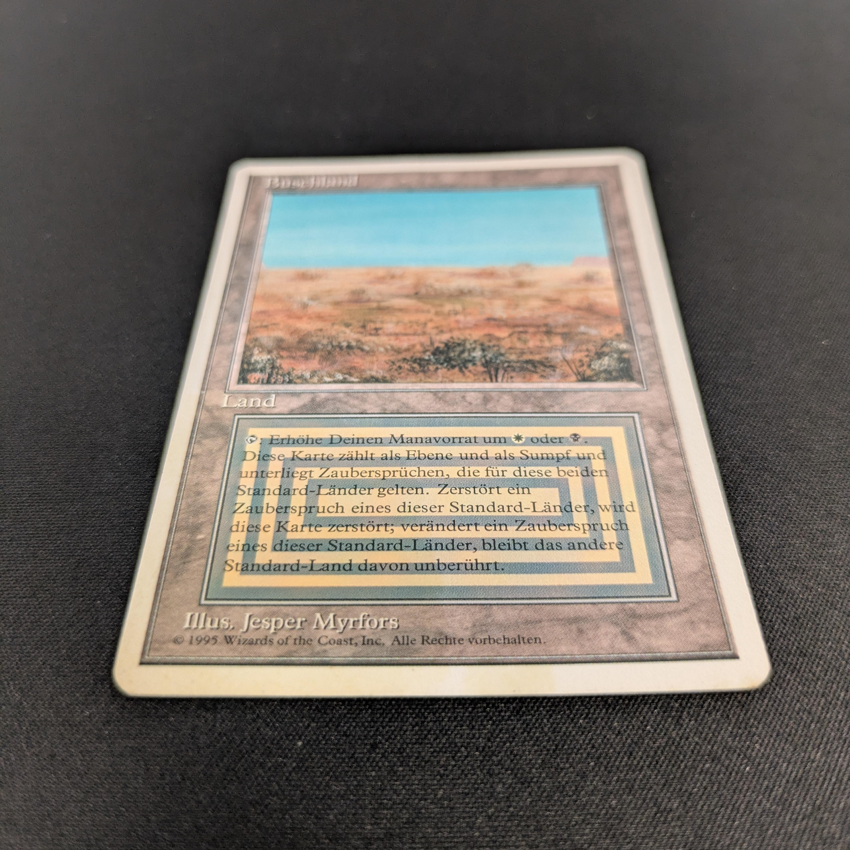 MTG Singles - Scrubland - Foreign White Bordered - 