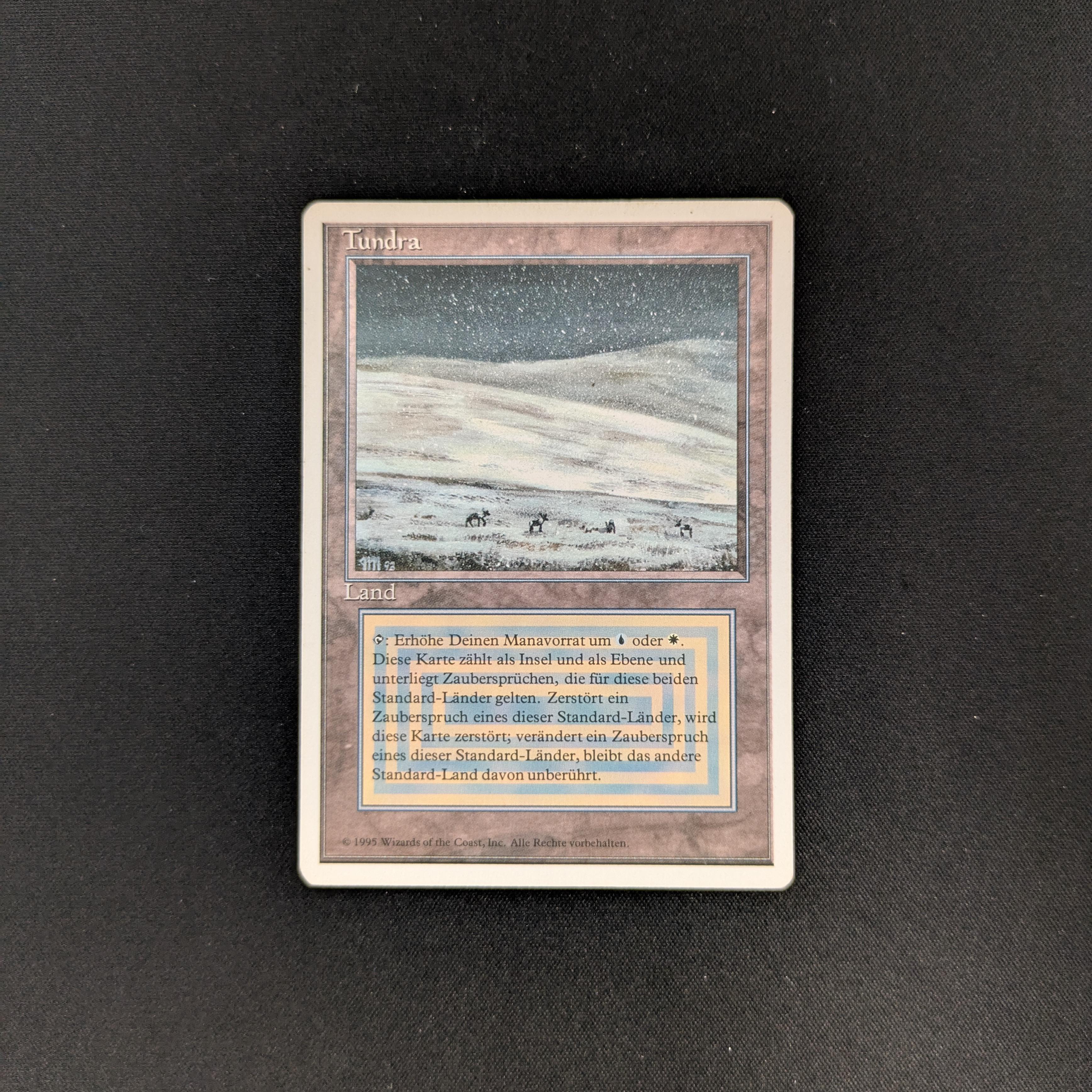 MTG Singles - Tundra - Foreign White Bordered - German - GD - 25792