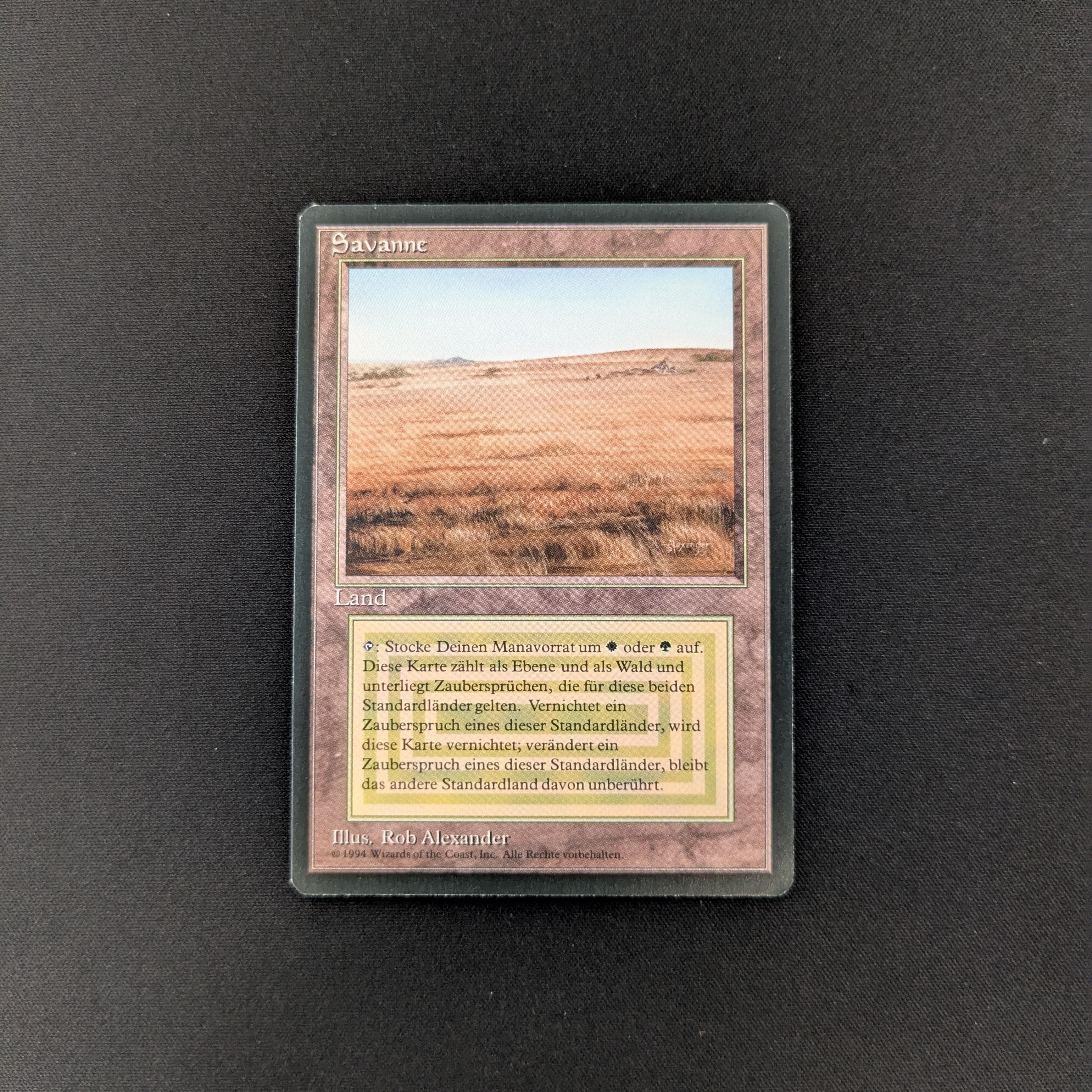MTG Singles - Savannah - Foreign Black Bordered - German - NM - 25882