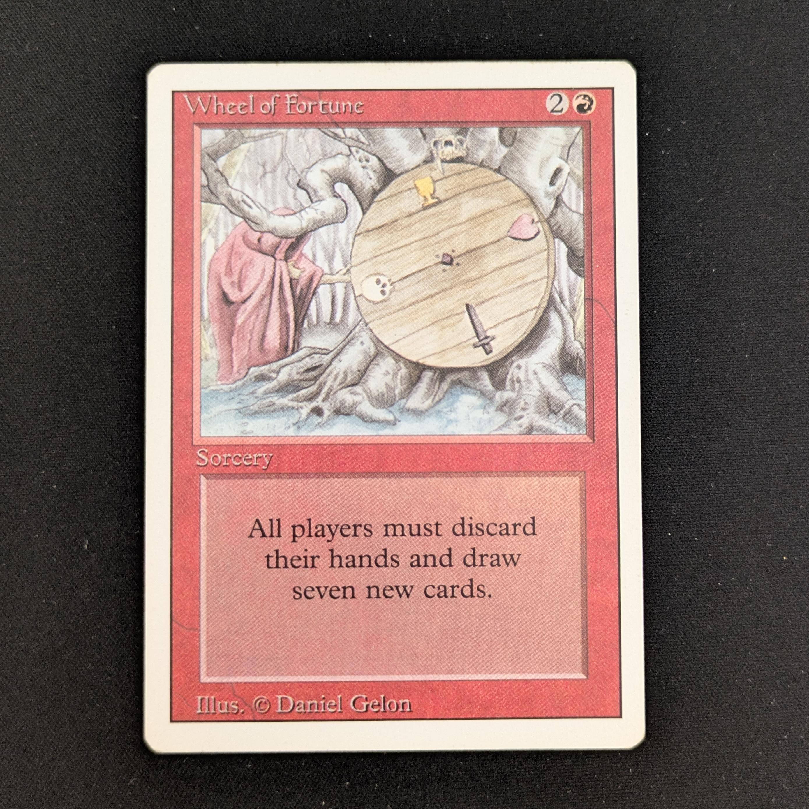 MTG Singles - Wheel of Fortune - Revised - LP - 25930