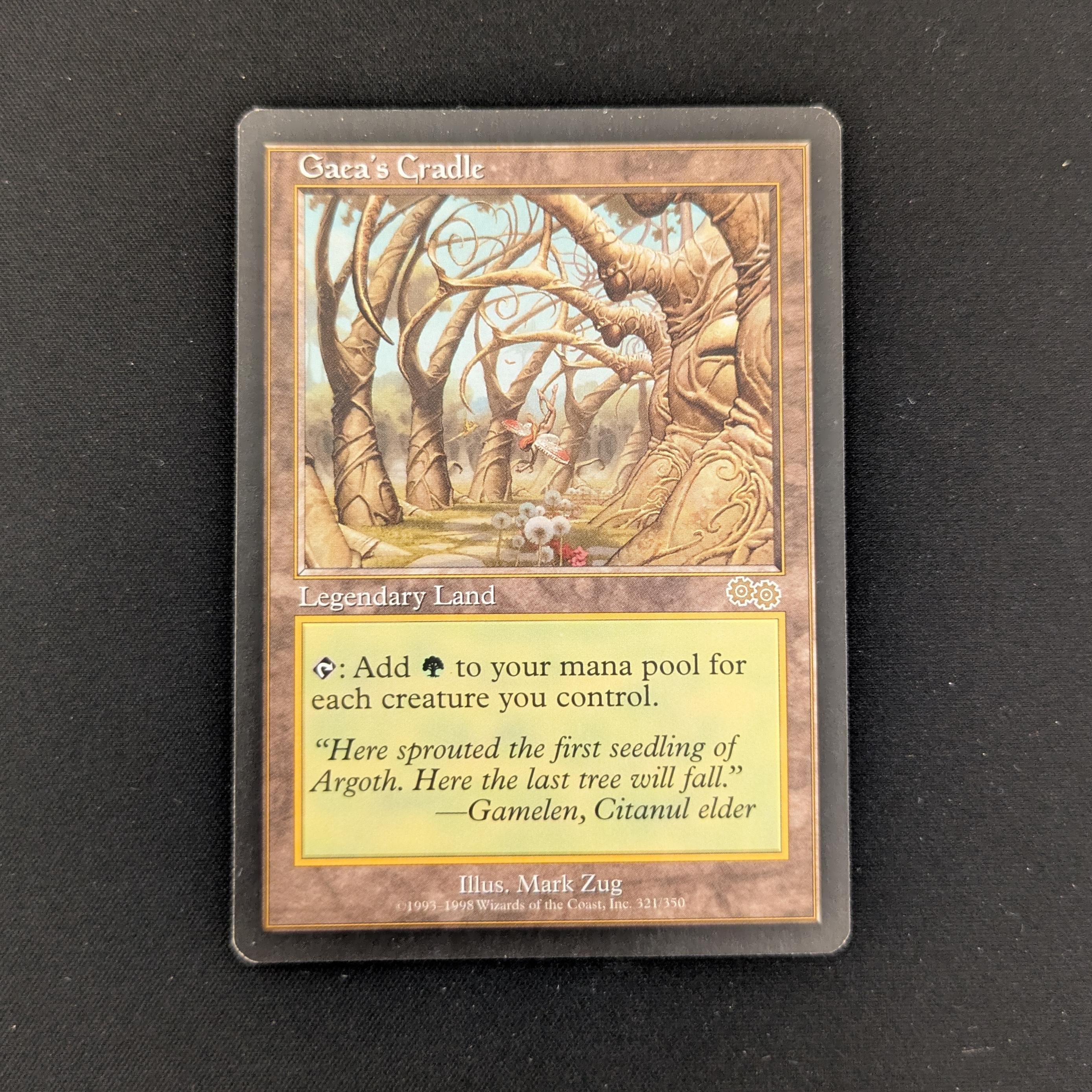MTG Singles - Gaea's Cradle - Urza's Saga - English - GD - 25998
