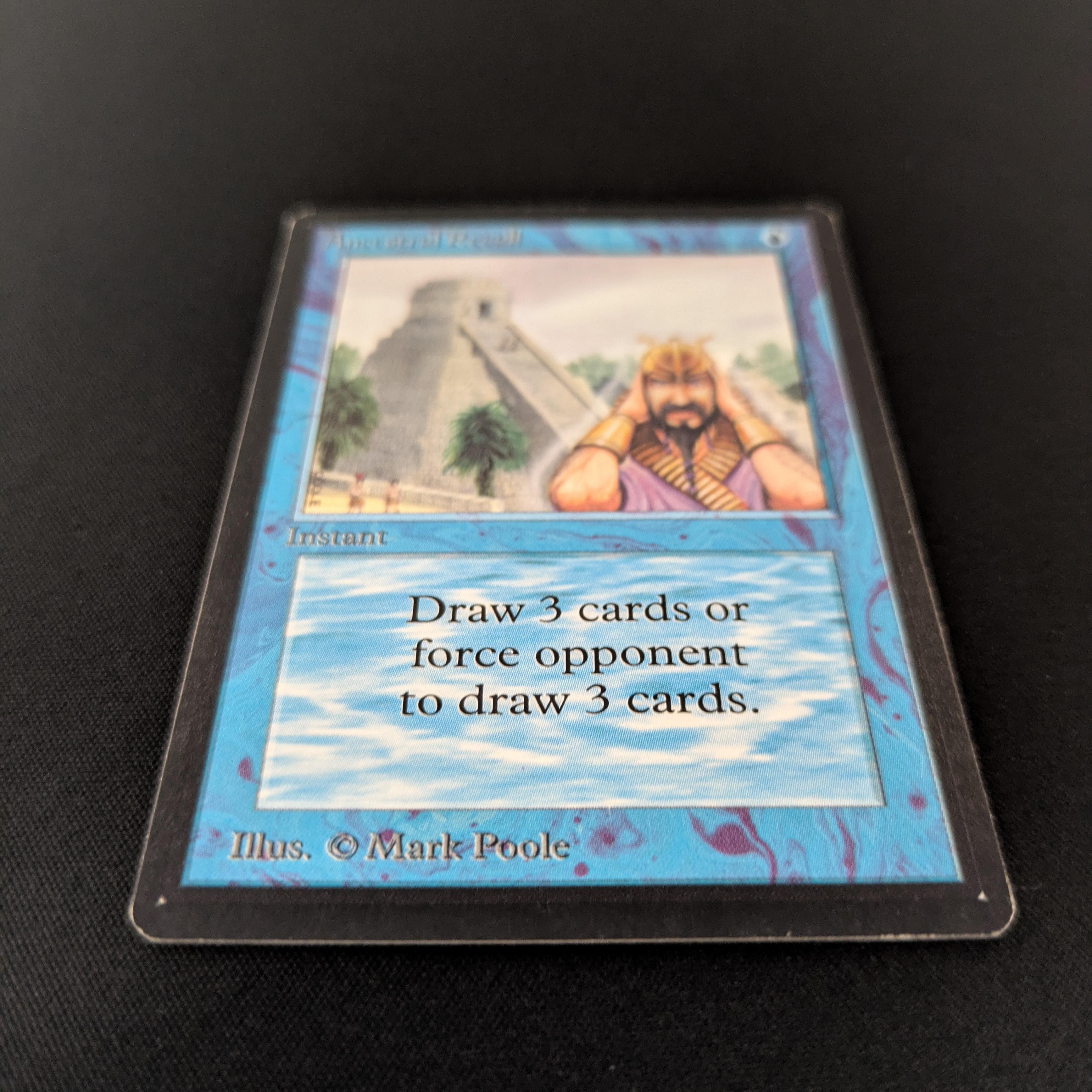 MTG Singles - Ancestral Recall - Beta - 