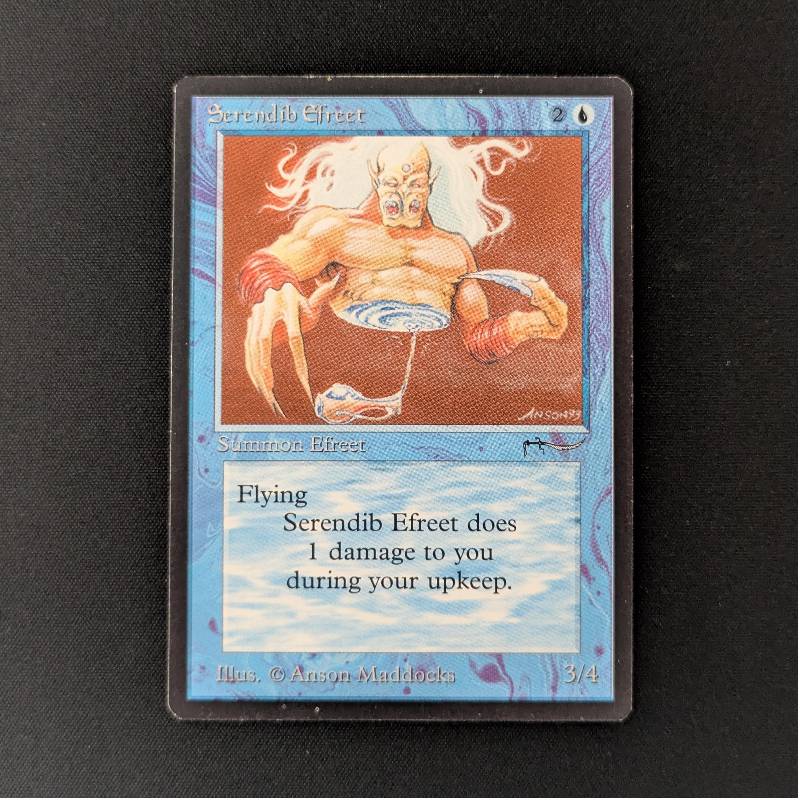 MTG Singles - Serendib Efreet - Arabian Nights - GD - 26072