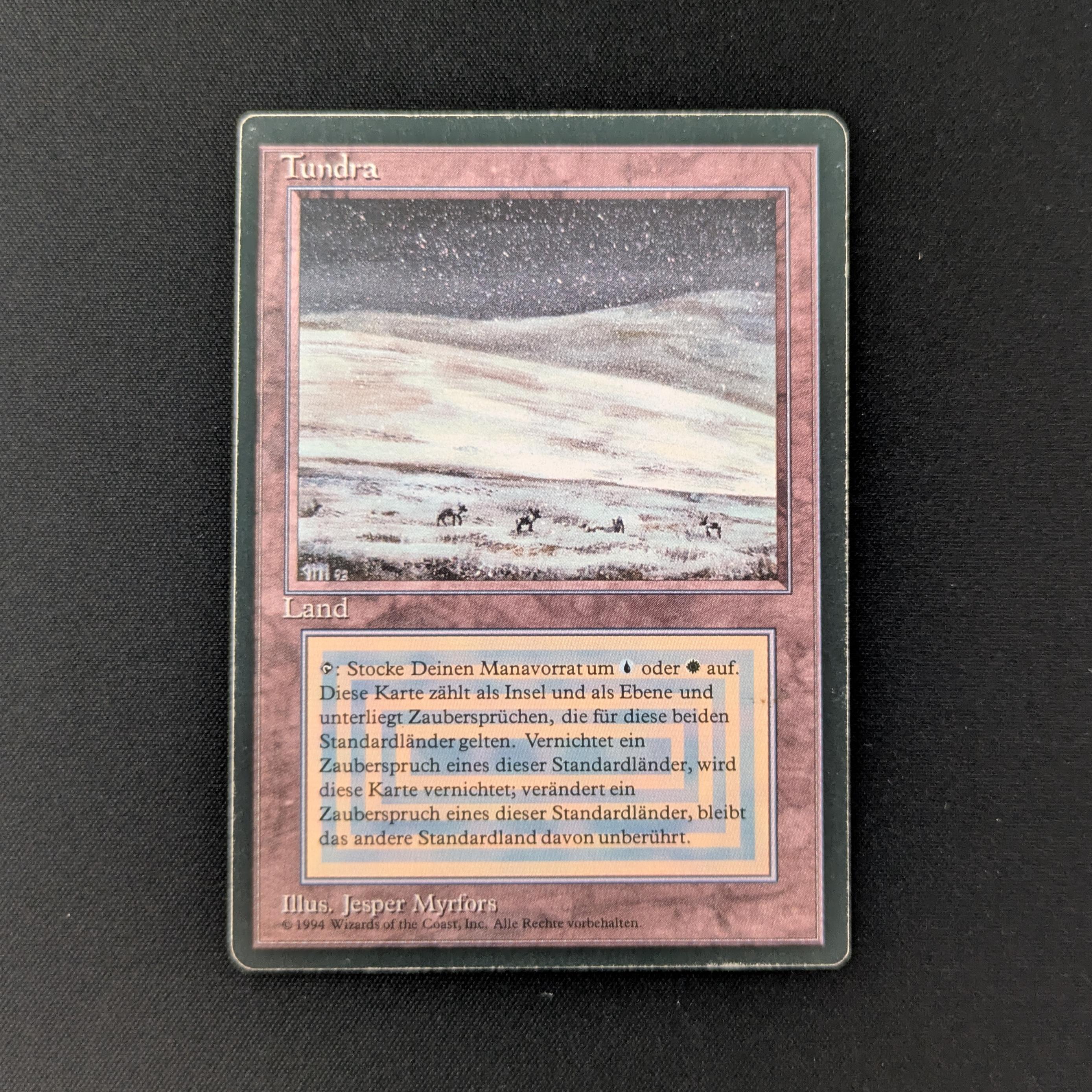 MTG Singles - Tundra - Foreign Black Bordered - 