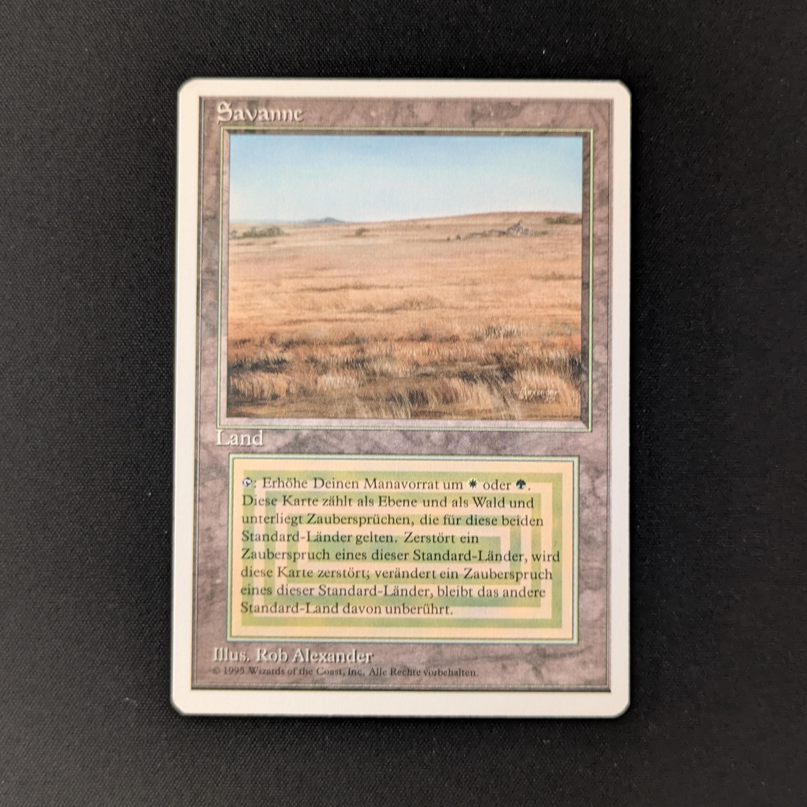 MTG Singles - Savannah - Foreign White Bordered - German - NM - 26090