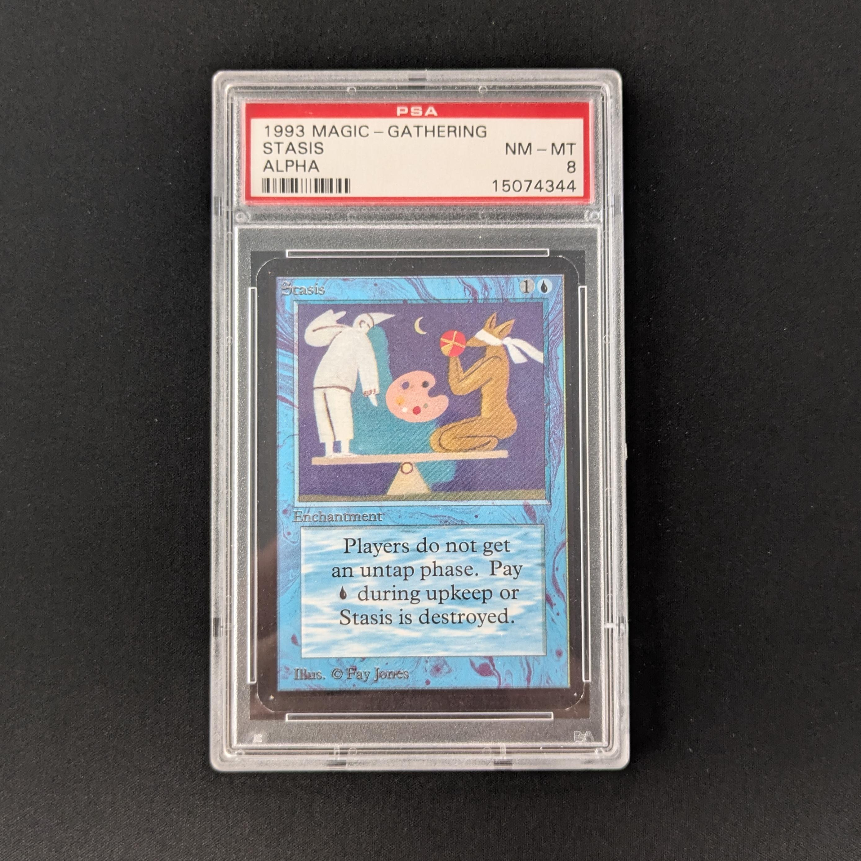 MTG Singles - Stasis - Alpha - PSA 8 - 26104