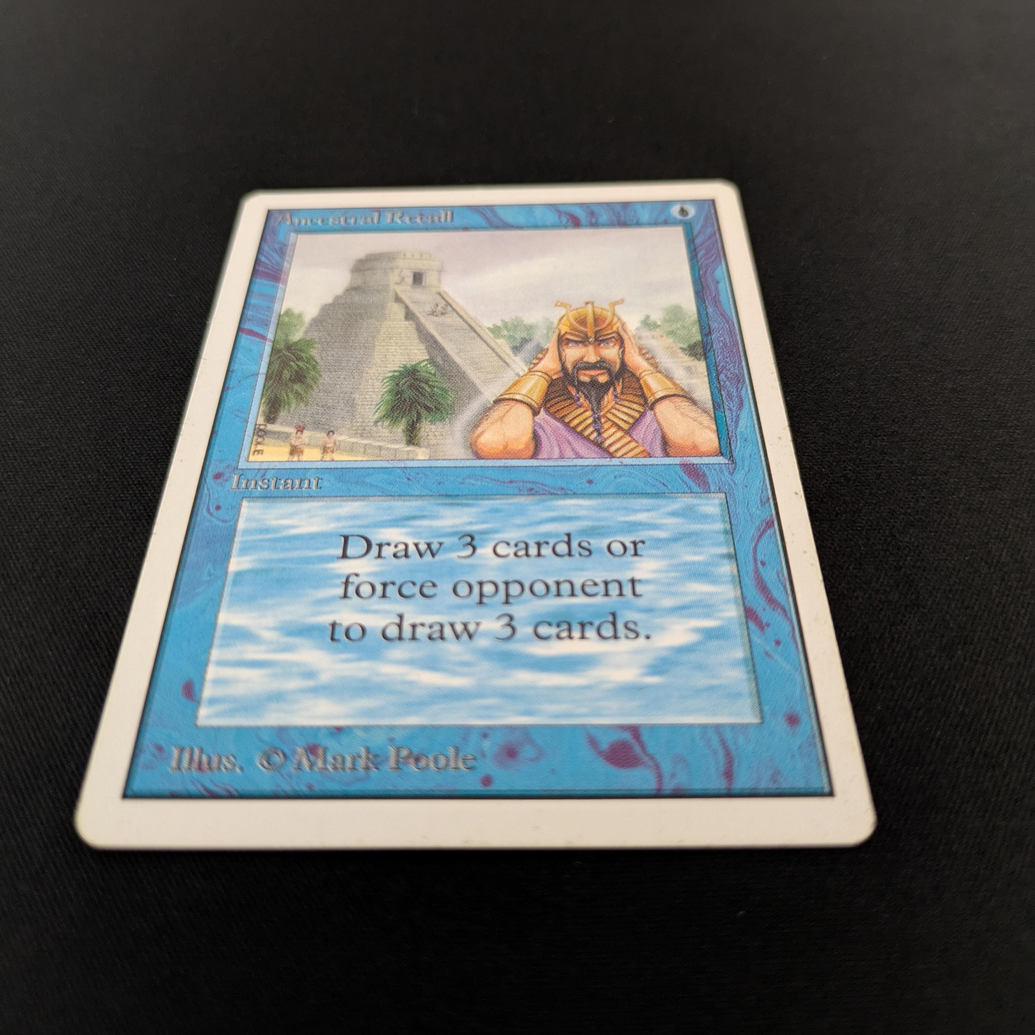 MTG Singles - Ancestral Recall - Unlimited - 