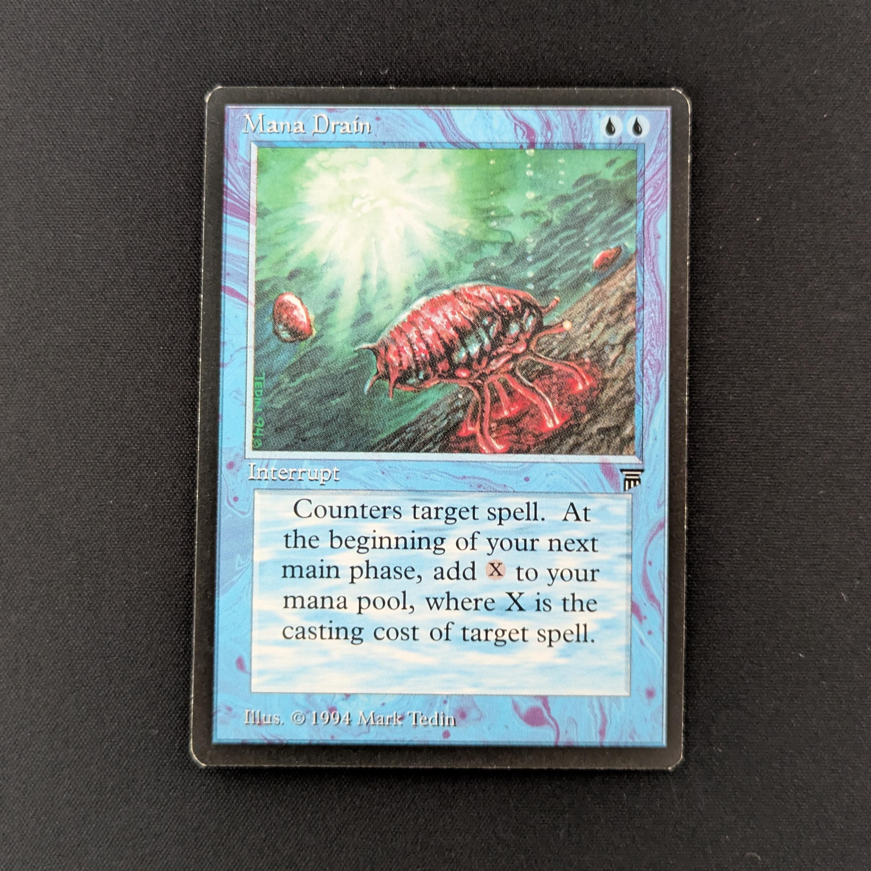 MTG Singles - Mana Drain - Legends - EX - 26147