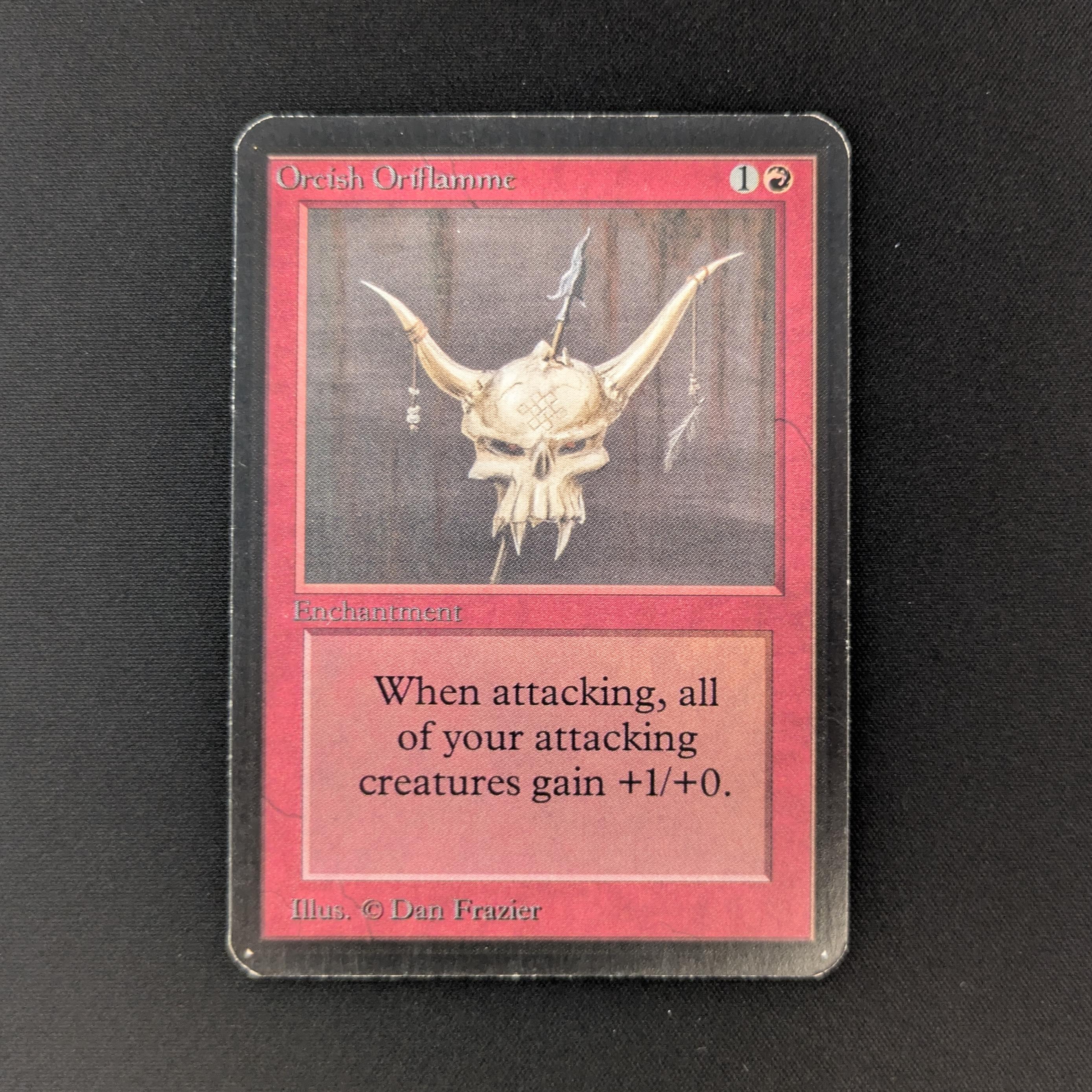 MTG Singles - Orcish Oriflamme - Alpha - GD - 26196