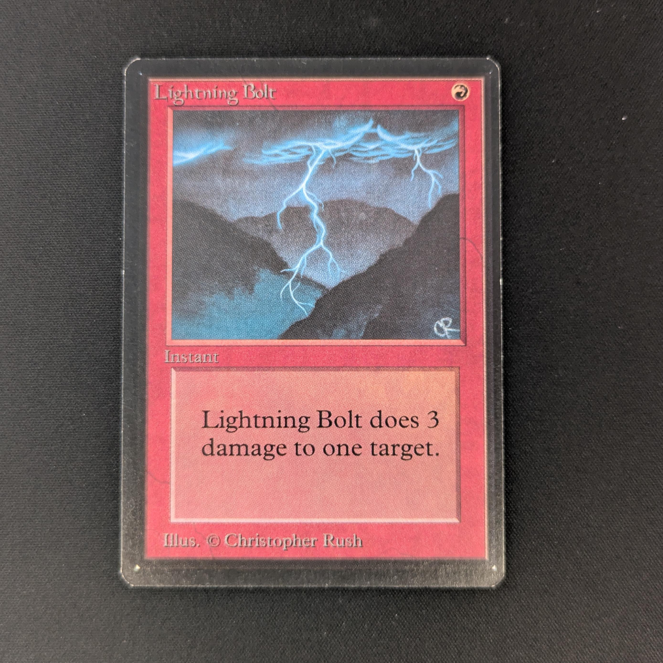 MTG Singles - Lightning Bolt - Beta - EX - 26199