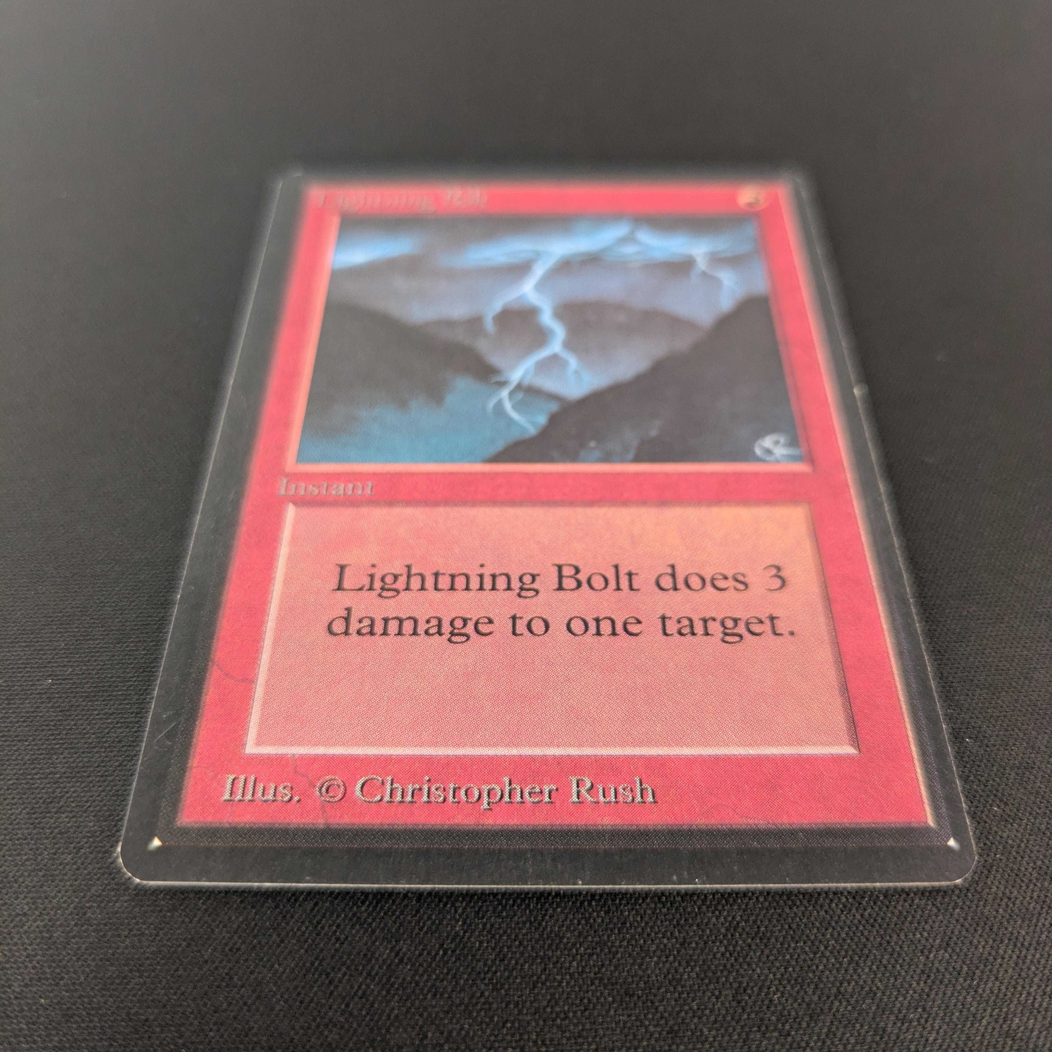 MTG Singles - Lightning Bolt - Beta - 