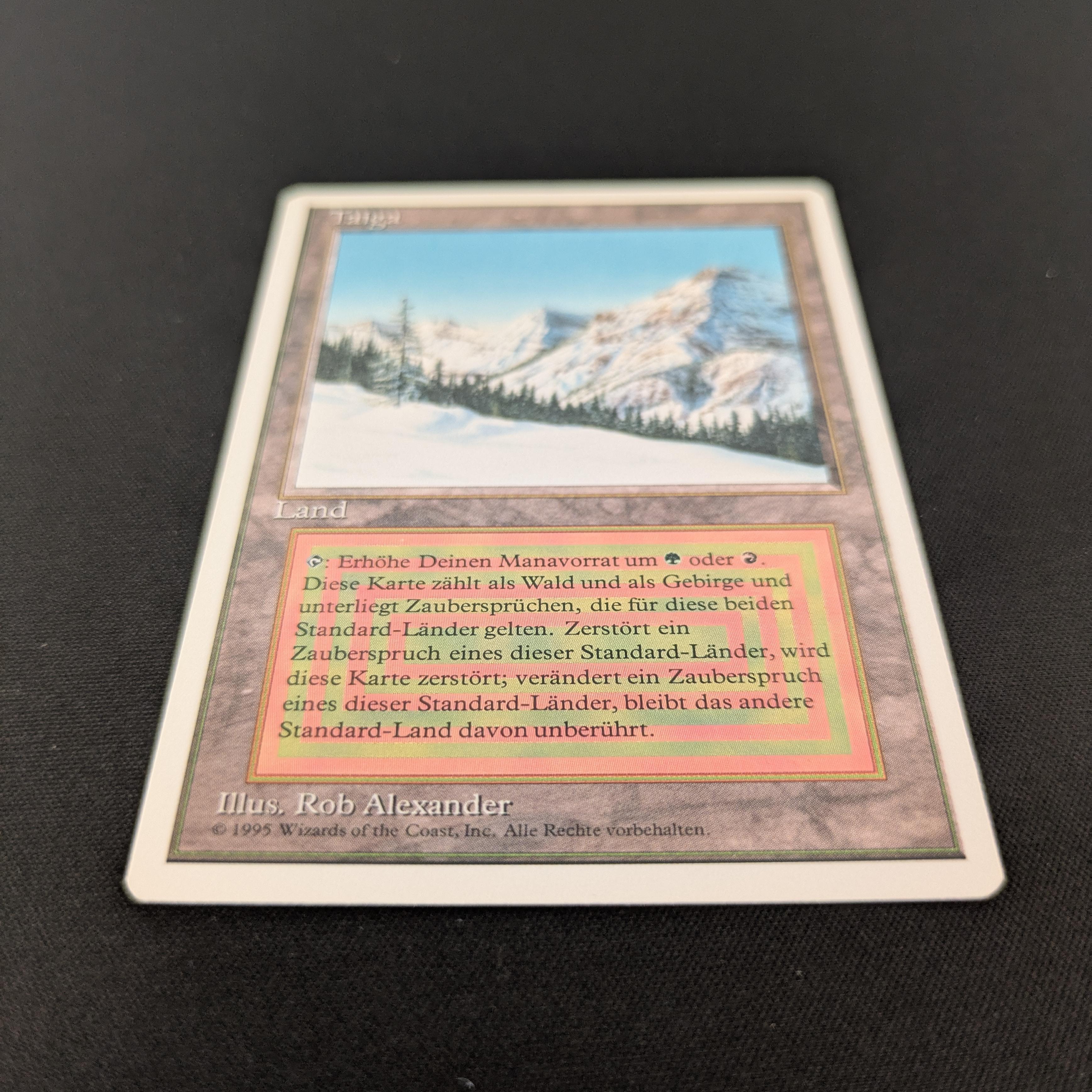 MTG Singles - Taiga - Foreign White Bordered - 