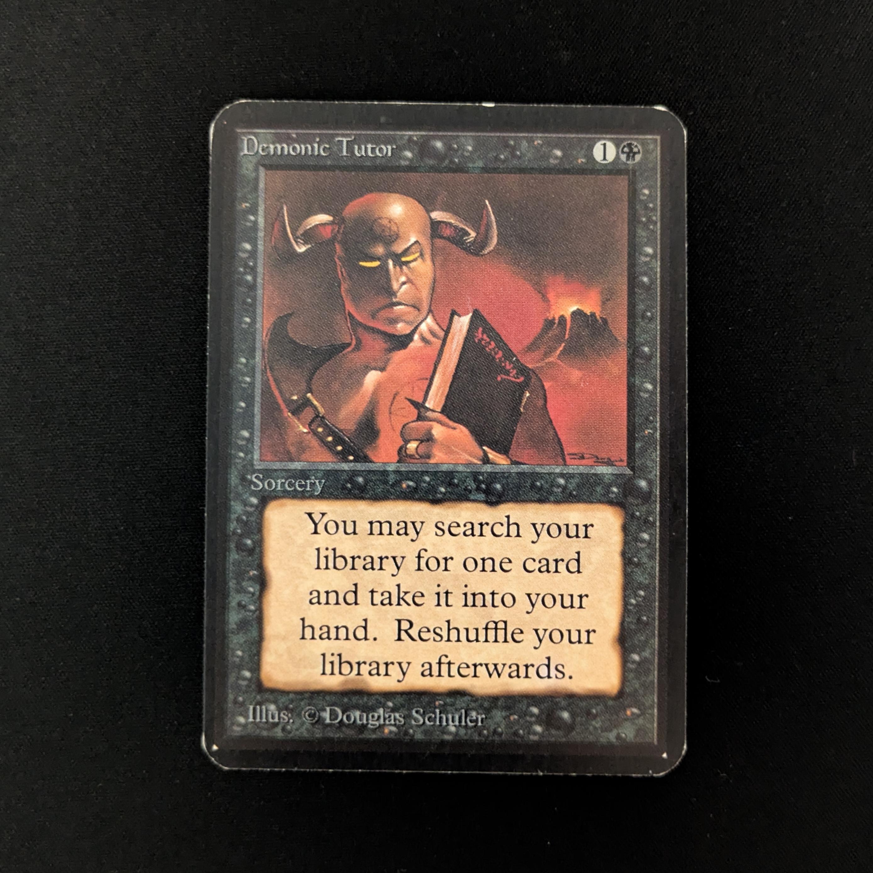 MTG Singles - Demonic Tutor - Alpha - GD - 26353