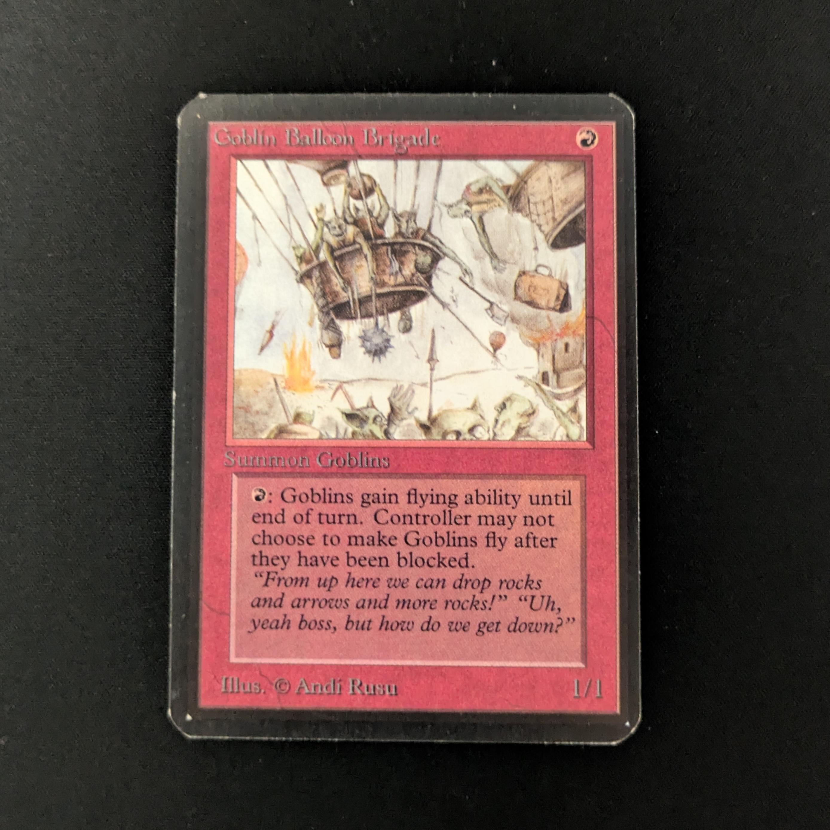 MTG Singles - Goblin Balloon Brigade - Alpha - GD - 26359