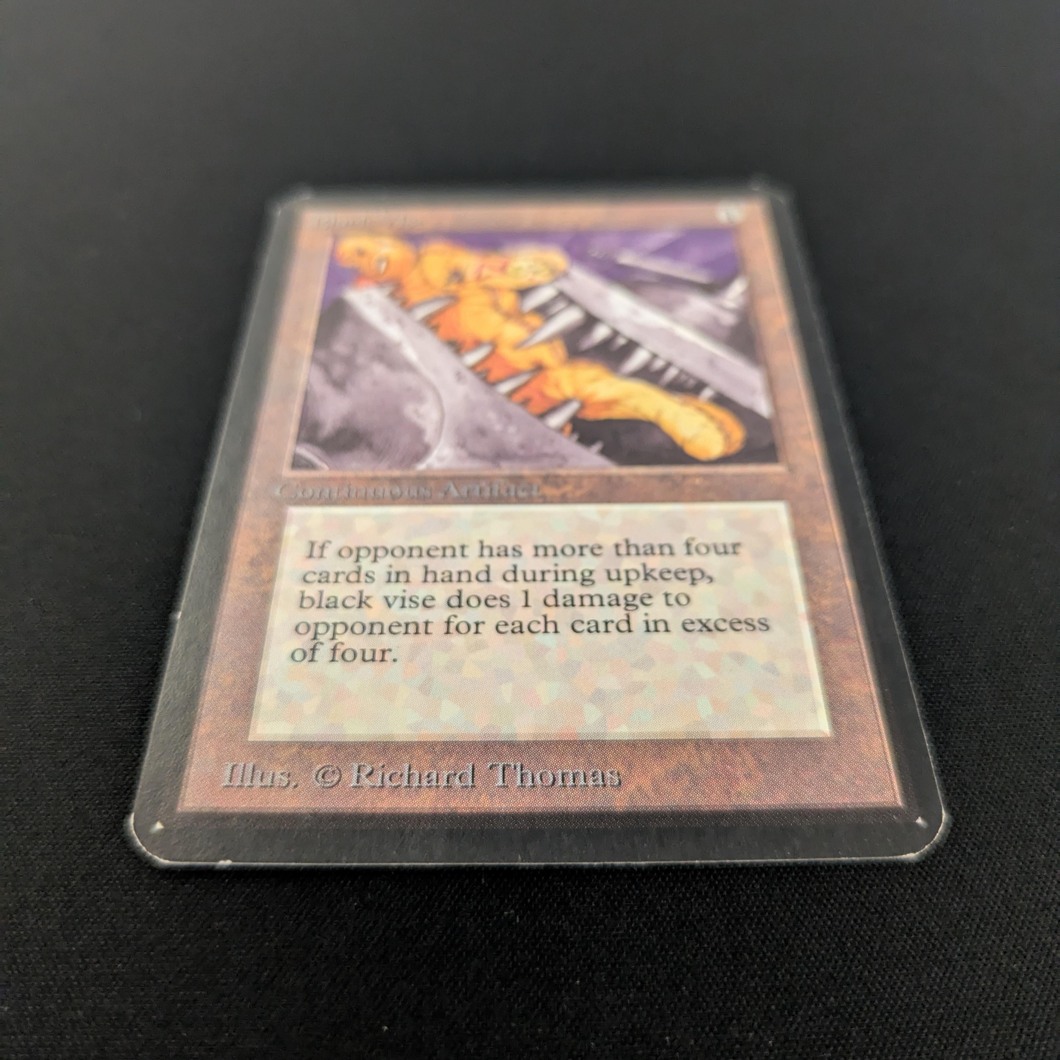 MTG Singles - Black Vise - Alpha - 