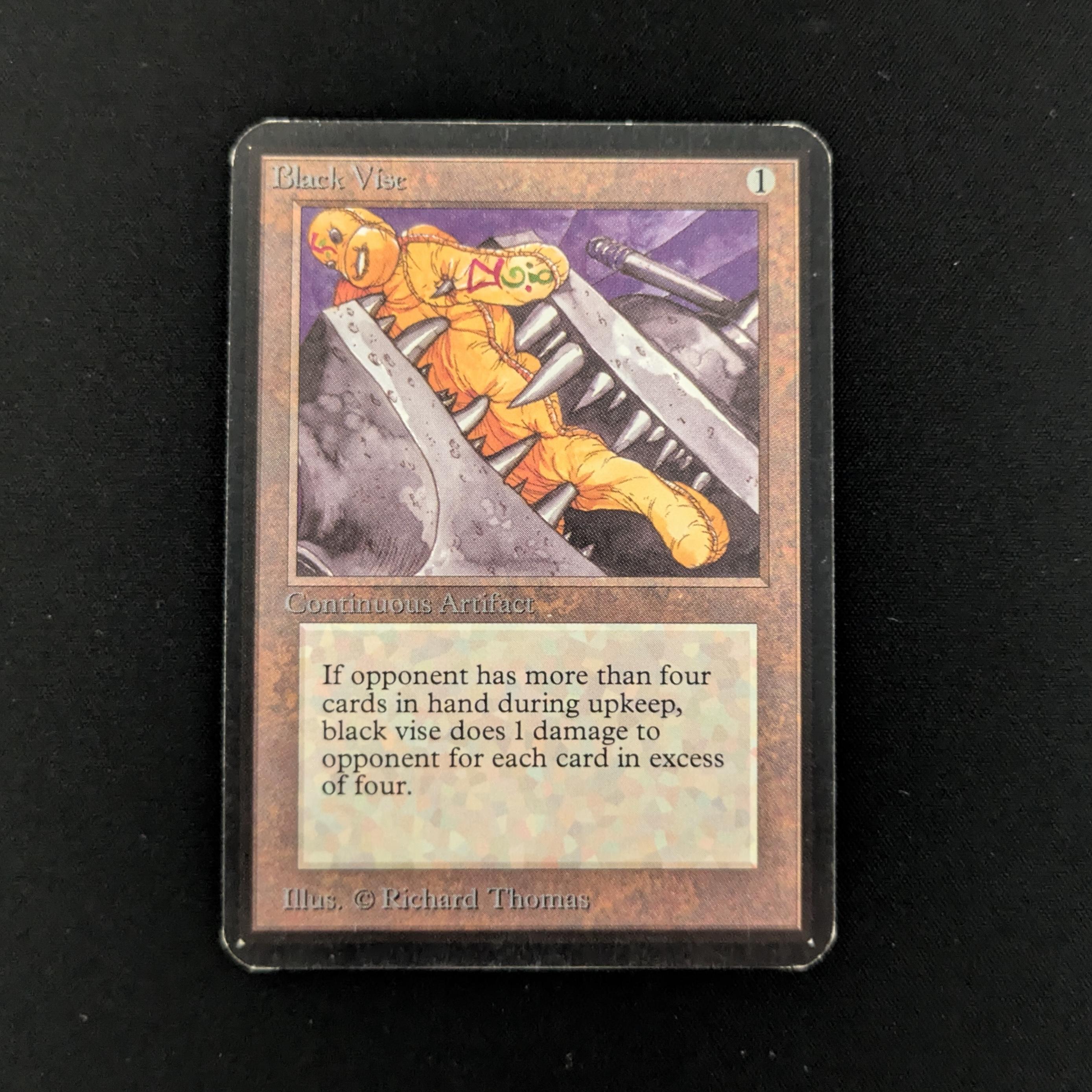 MTG Singles - Black Vise - Alpha - GD - 26379
