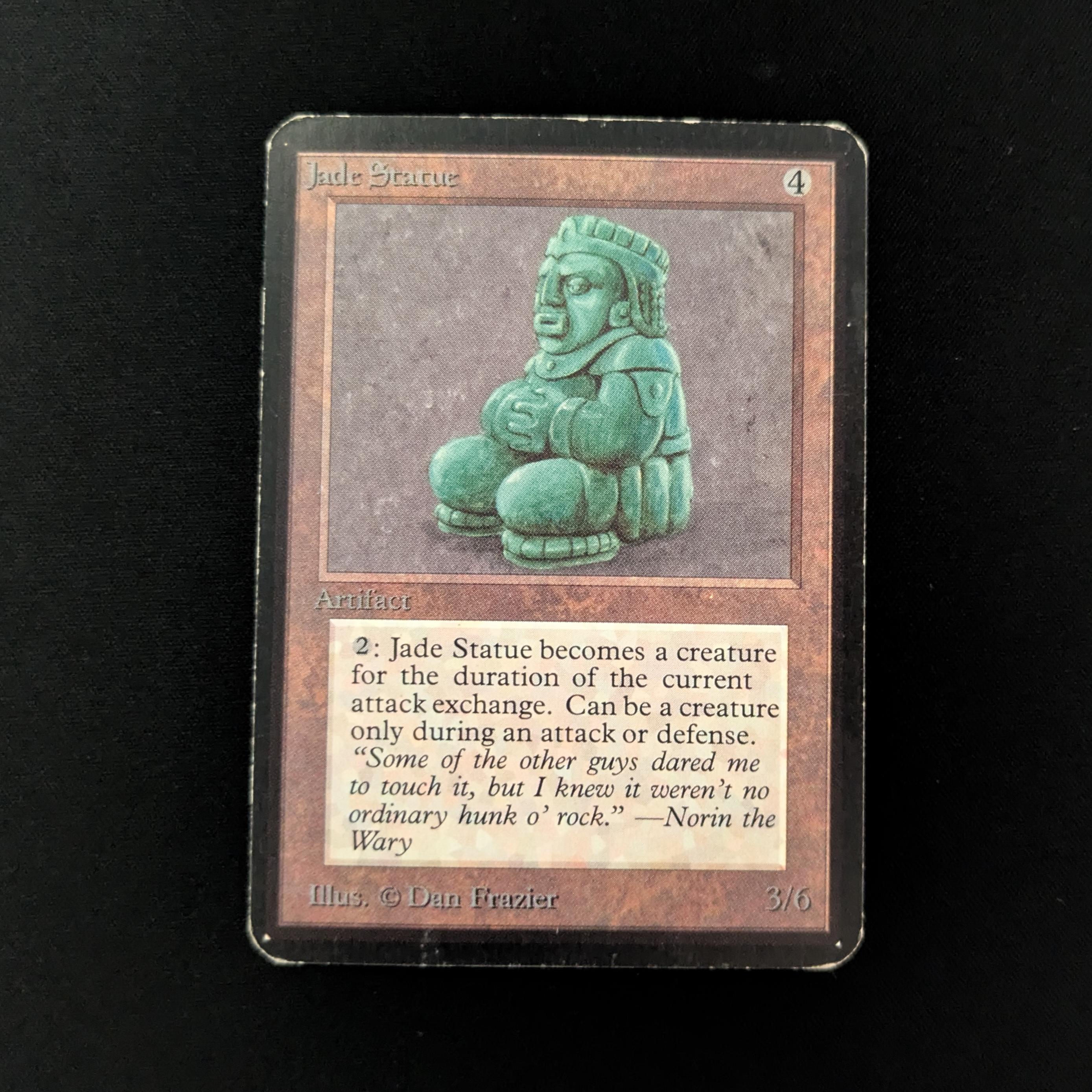 MTG Singles - Jade Statue - Alpha - PL - DENT - 26383