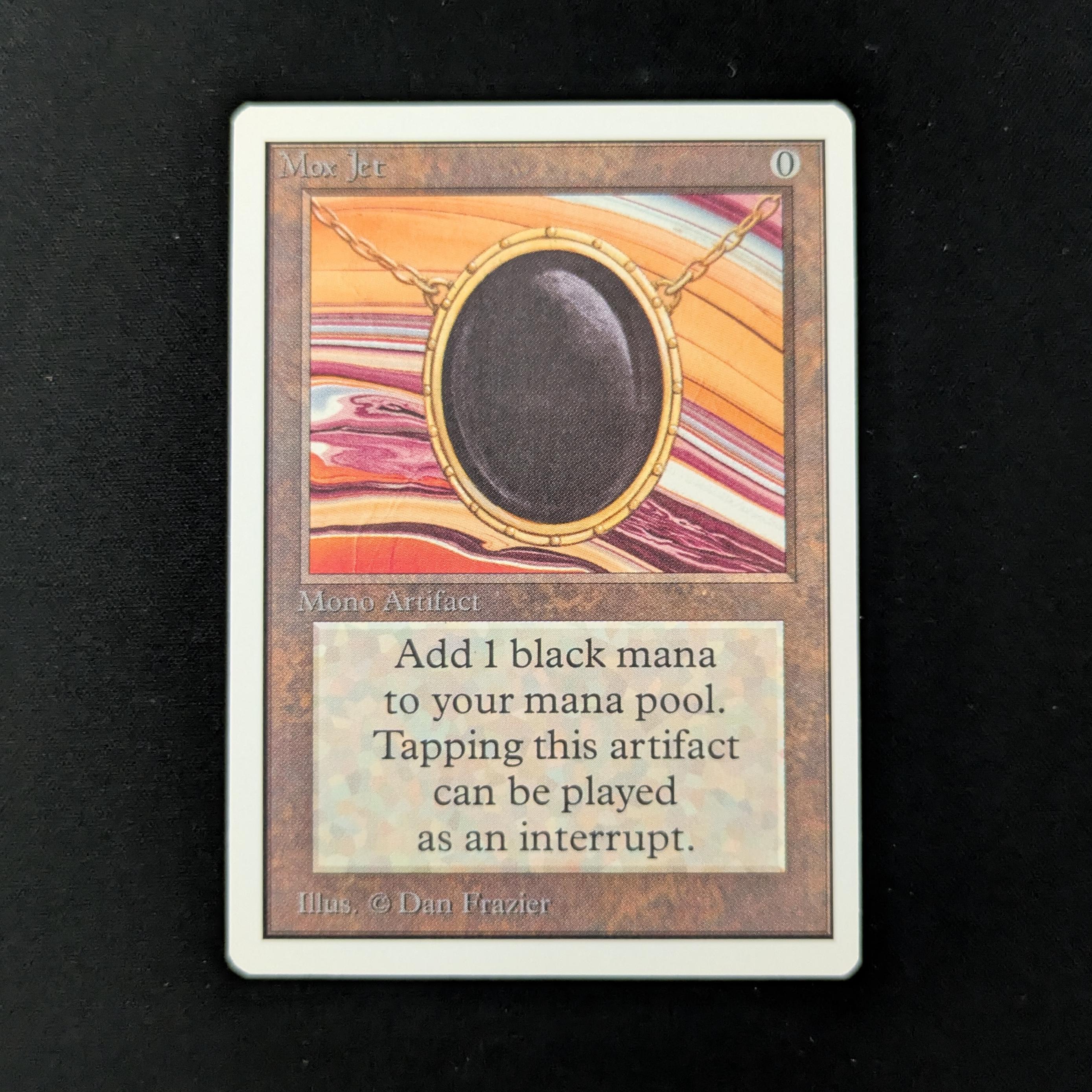 MTG Singles - Mox Jet - Unlimited - NM - 26410
