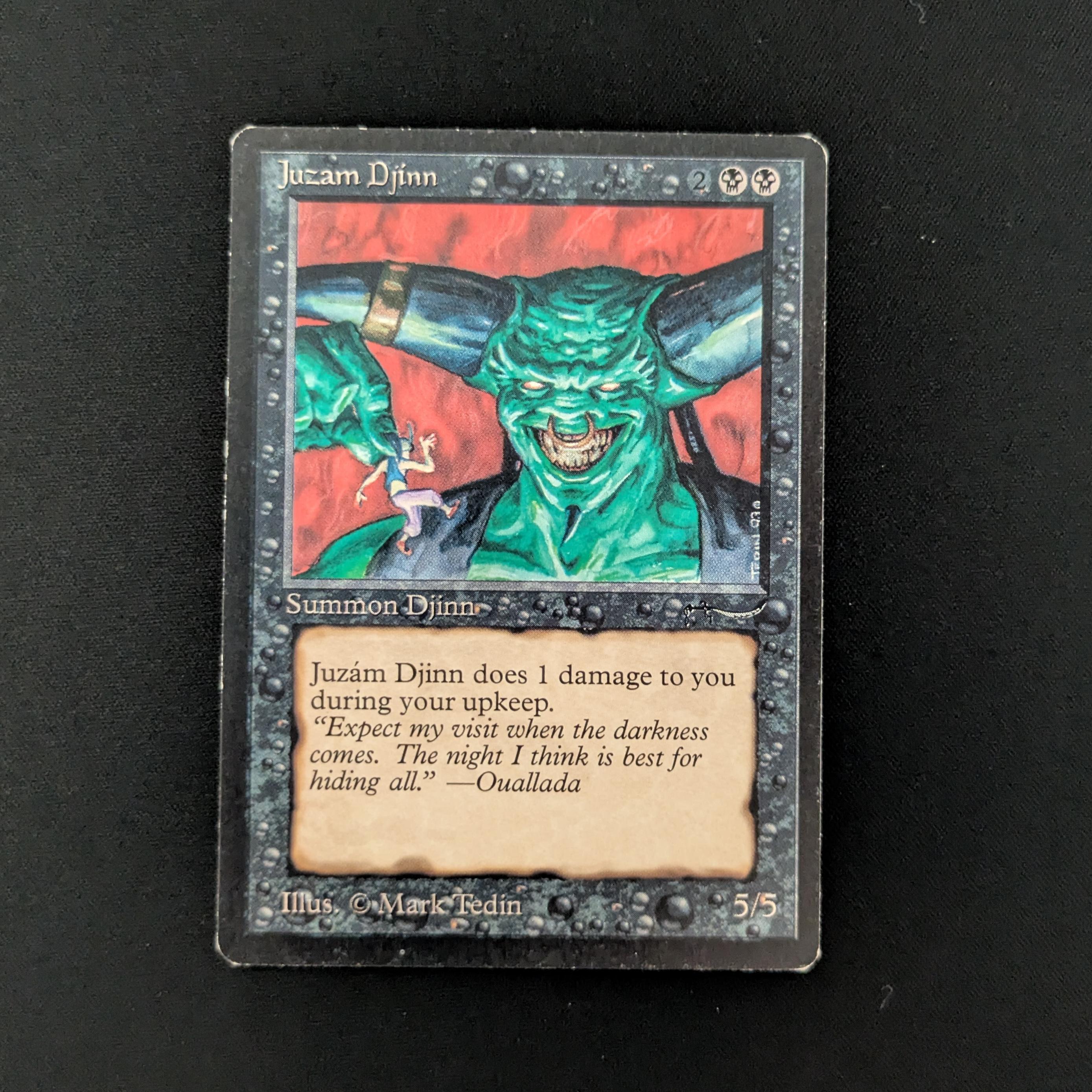 MTG Singles - Juzam Djinn - Arabian Nights - GD - 26449