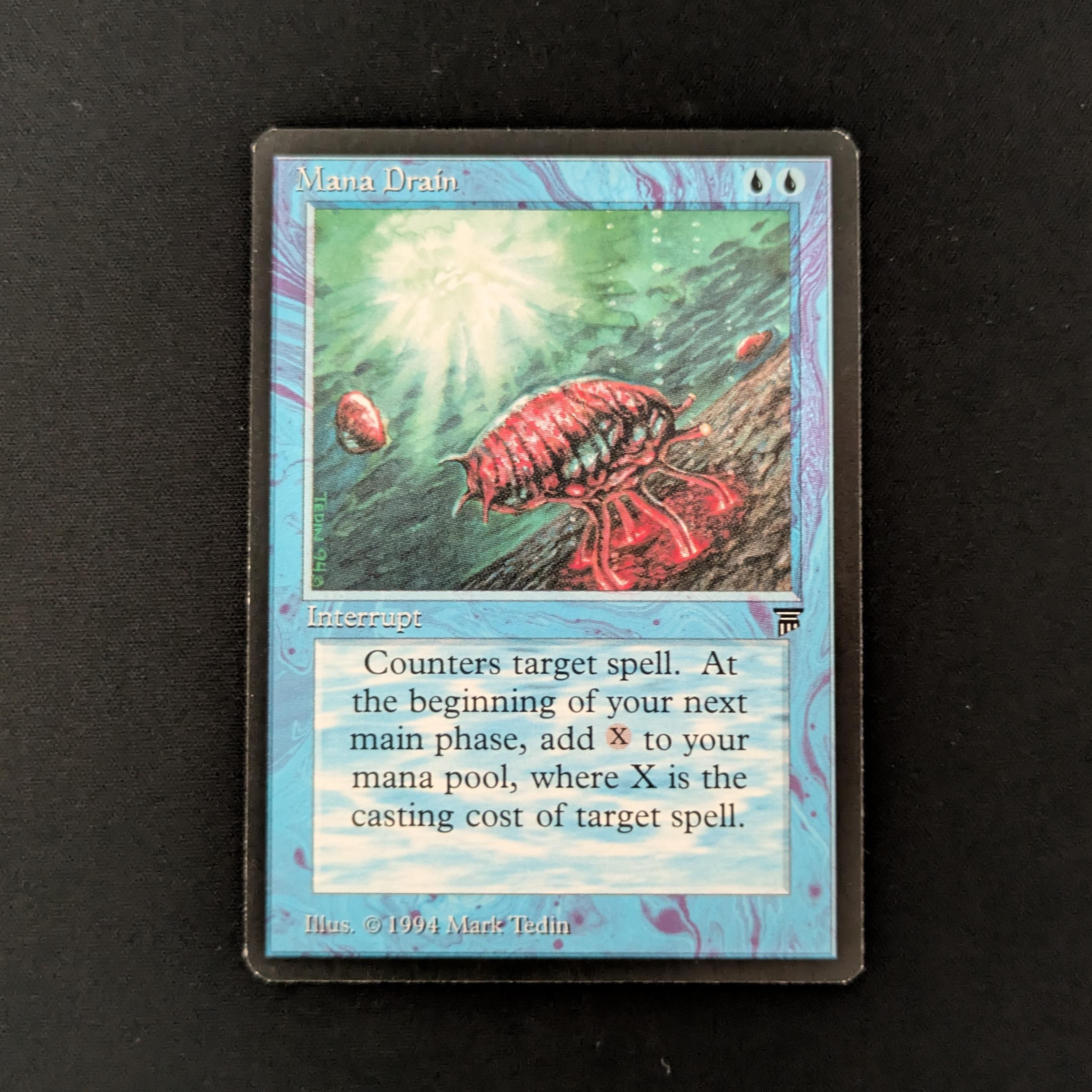 MTG Singles - Mana Drain - Legends - EX - 26473