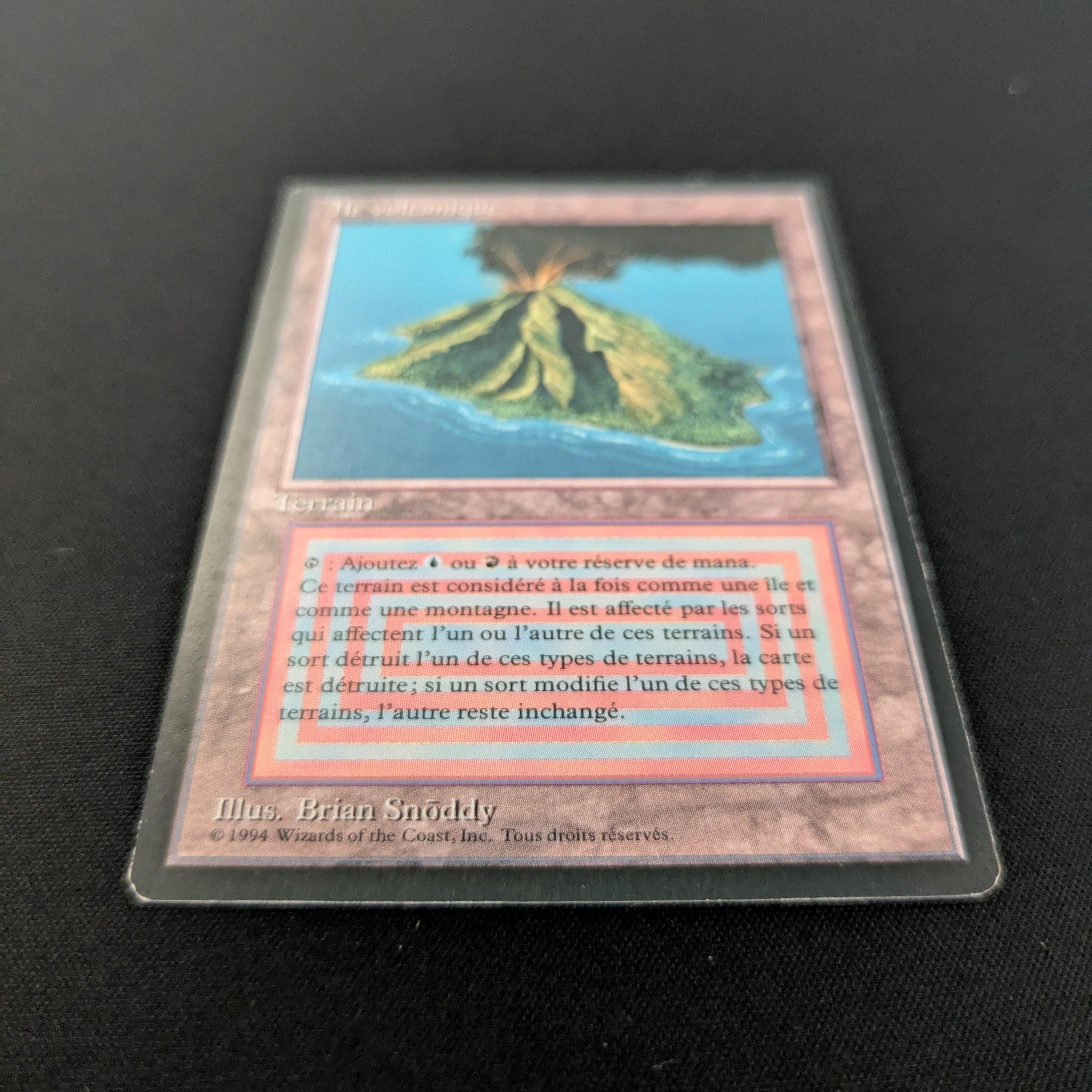 MTG Singles - Volcanic Island - Foreign Black Bordered - 