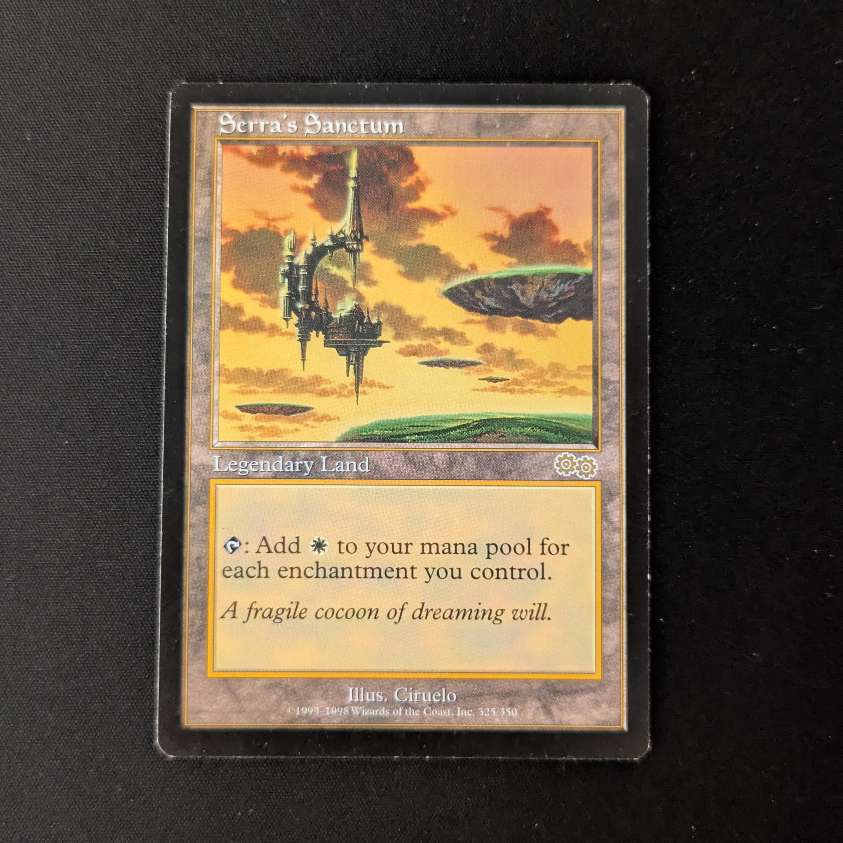 MTG Singles - Serra's Sanctum - Urza's Saga - English - GD - 26558